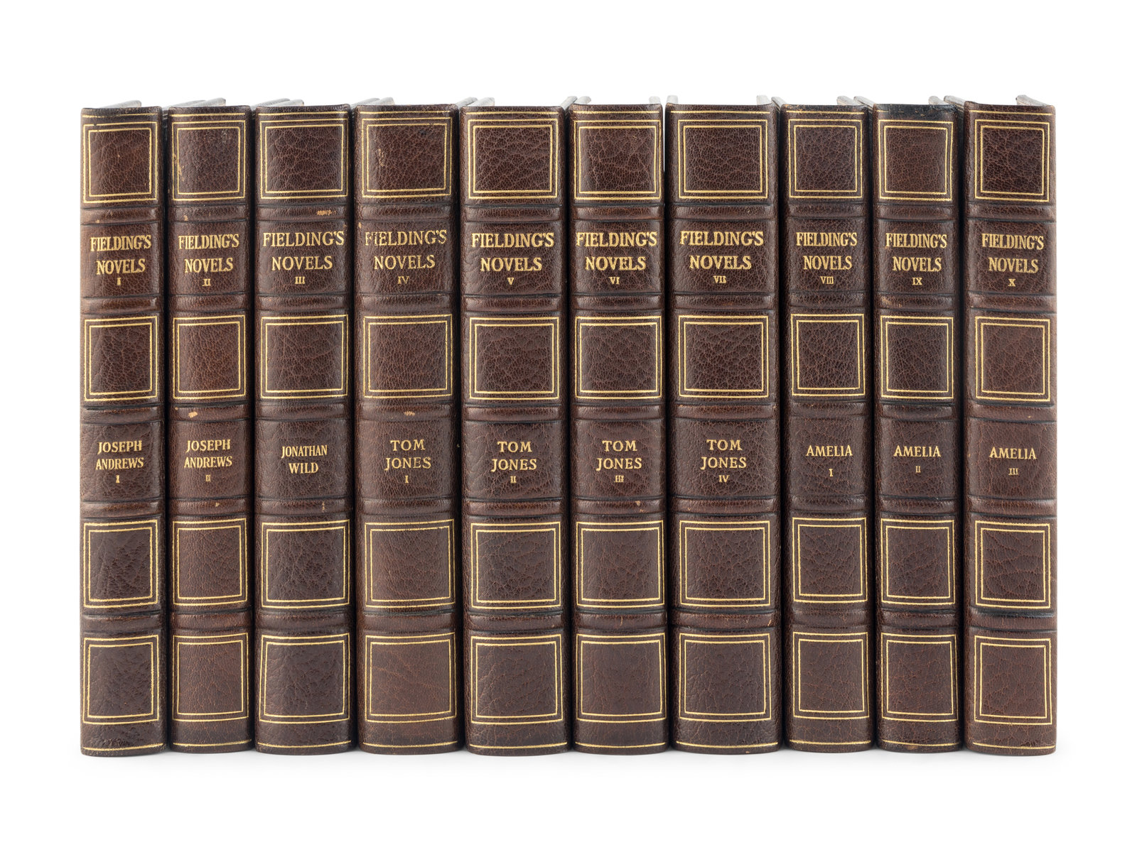 Appraisal: BINDINGS -- LITERATURE A group of works related primarily to