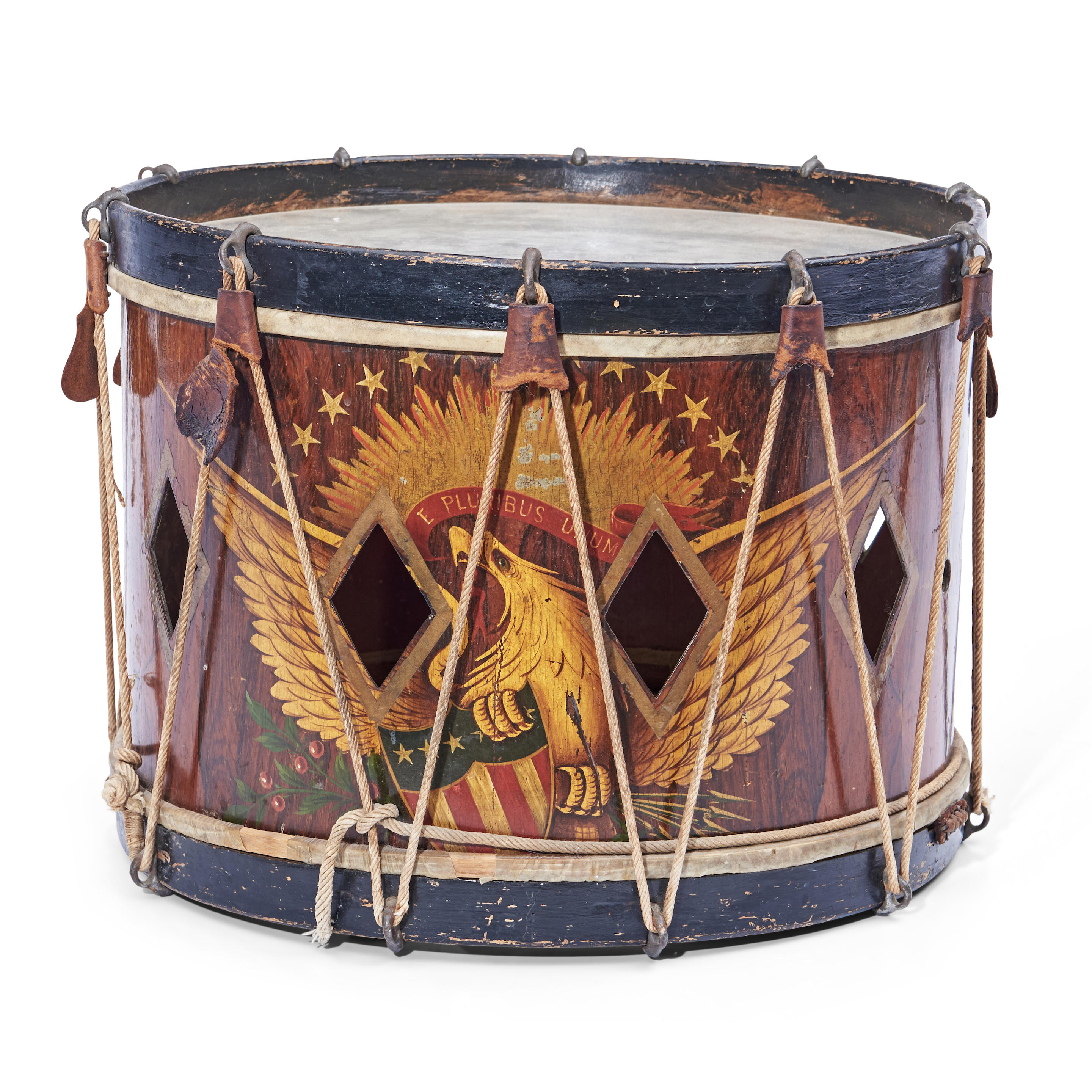 Appraisal: CIVIL WAR SNARE DRUM Francis Sauer - Baltimore Maryland c