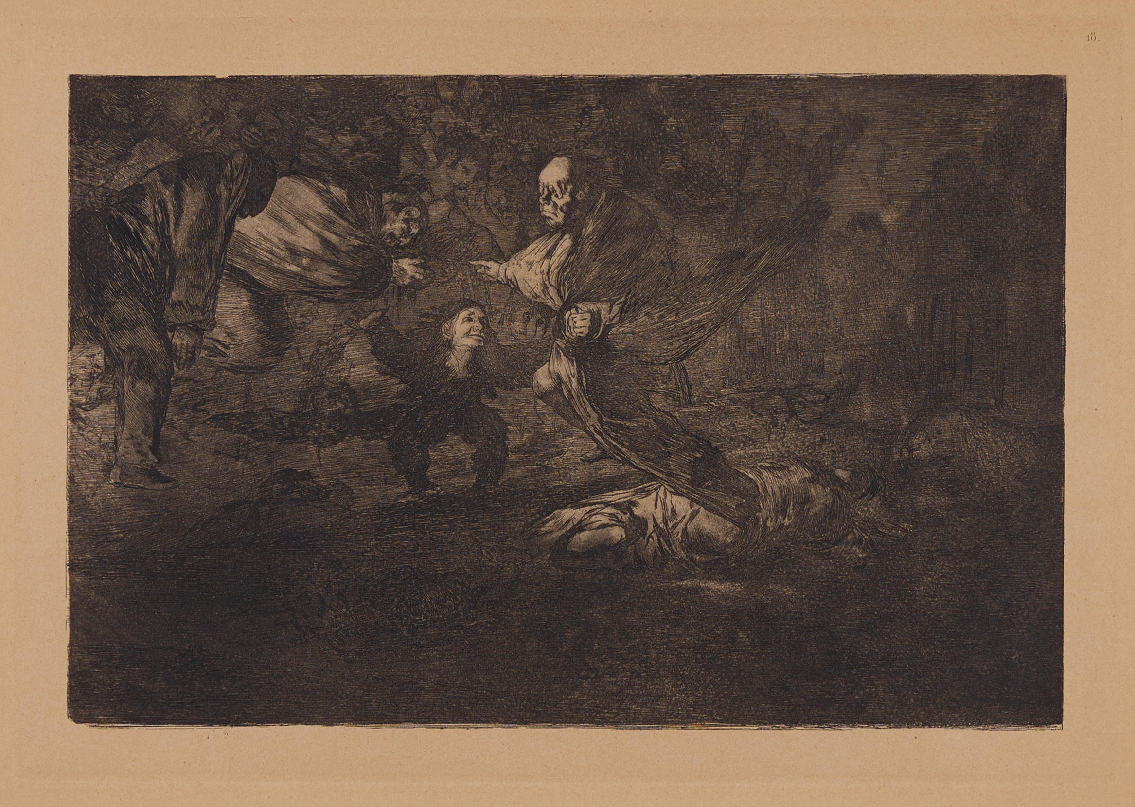 Appraisal: FRANCISCO JOS DE GOYA Y LUCIENTES - Plate and from