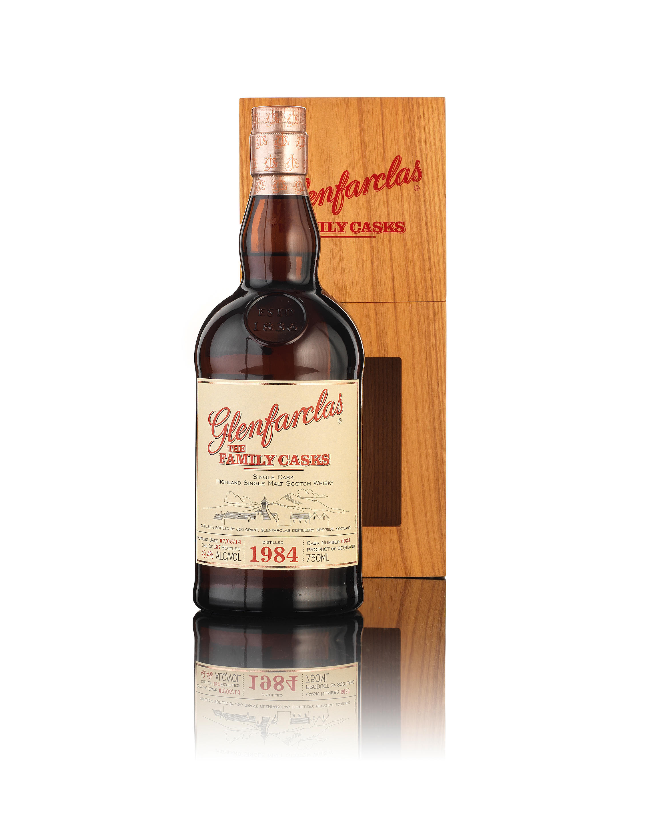 Appraisal: GLENFARCLAS- Glenfarclas- The Family Casks Bottled Distilled by J G