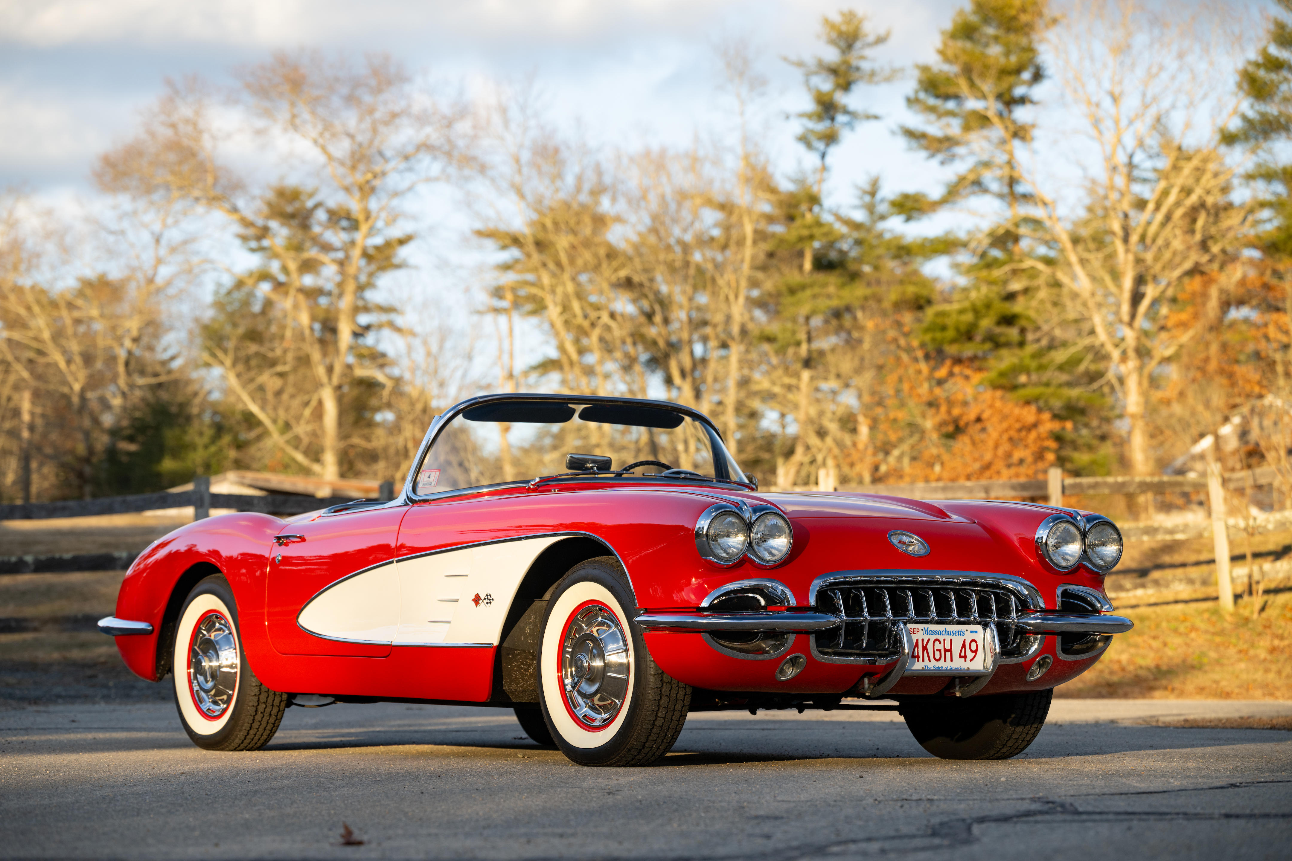 Appraisal: CHEVROLET CORVETTE CONVERTIBLE CHASSIS NO S ENGINE NO F CT