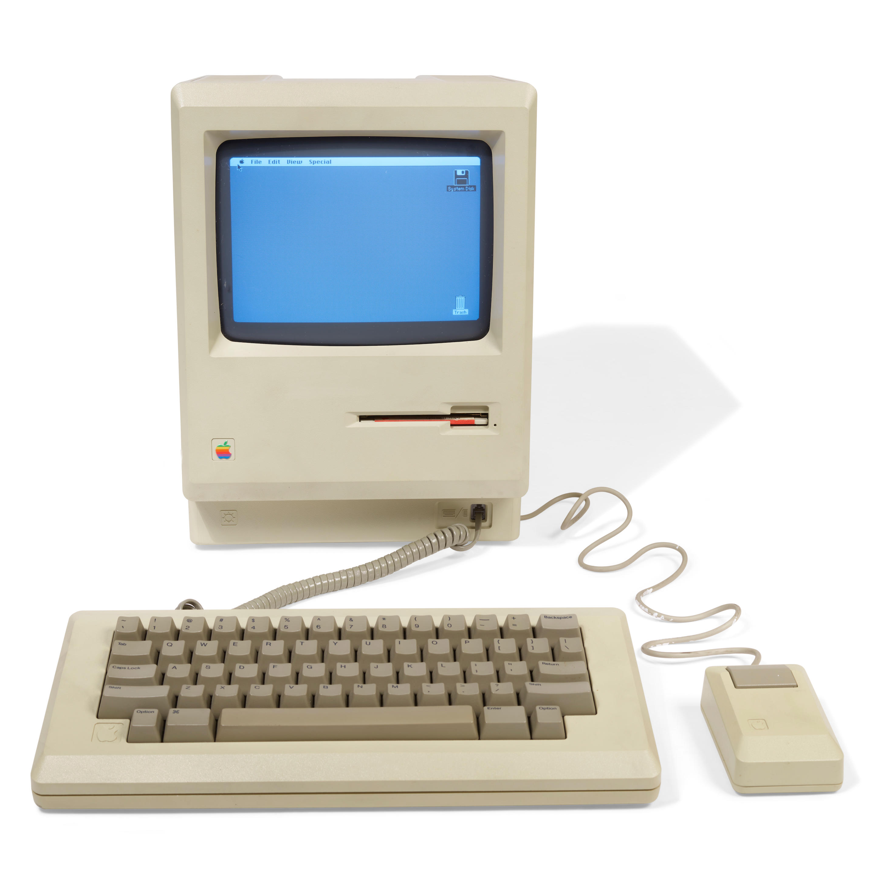 Appraisal: APPLE MACINTOSH K WITH ORIGINAL PACKAGING Macintosh K Model M