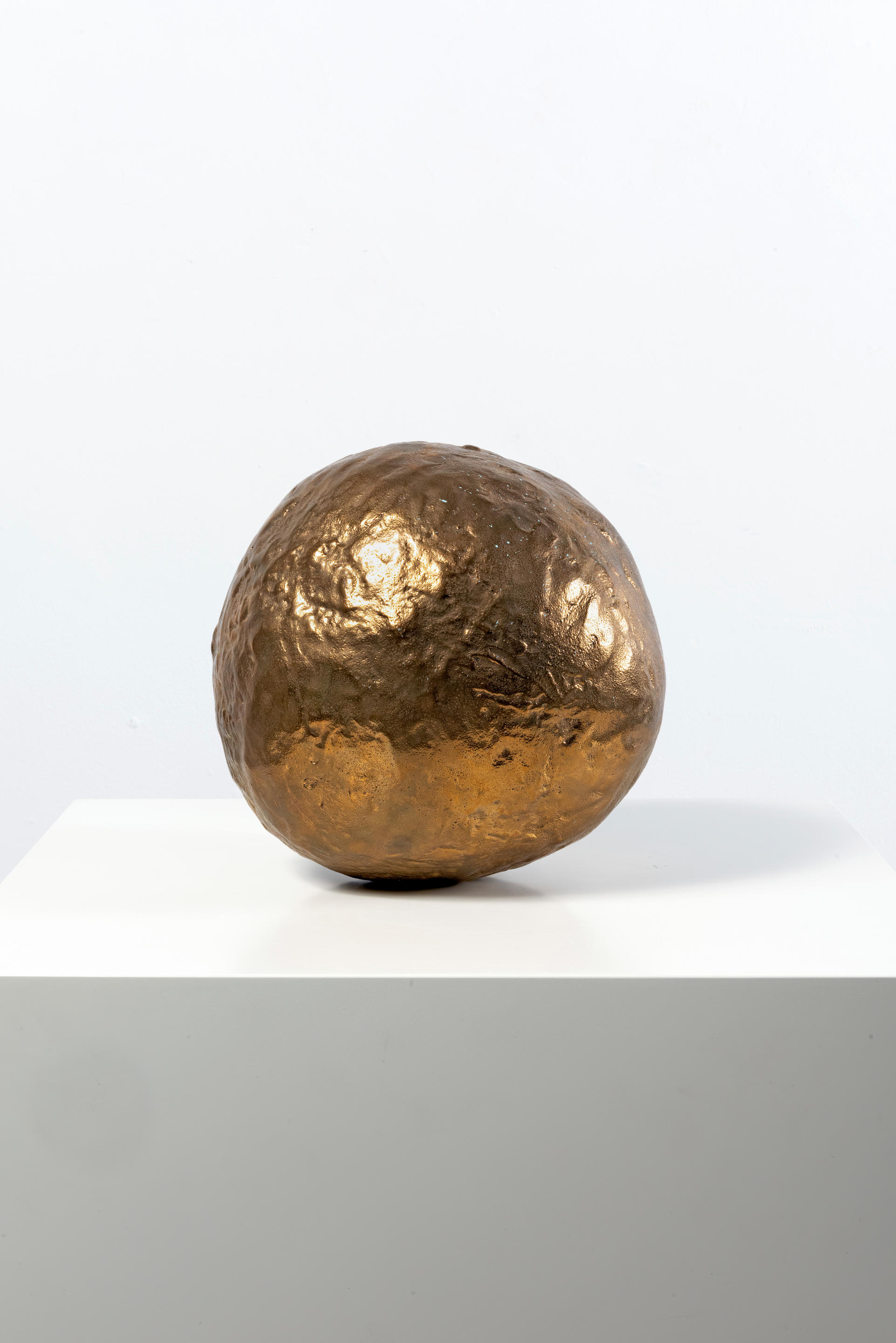 Appraisal: ADO CHALE - Sph re - sculpture Bronze Sphere -