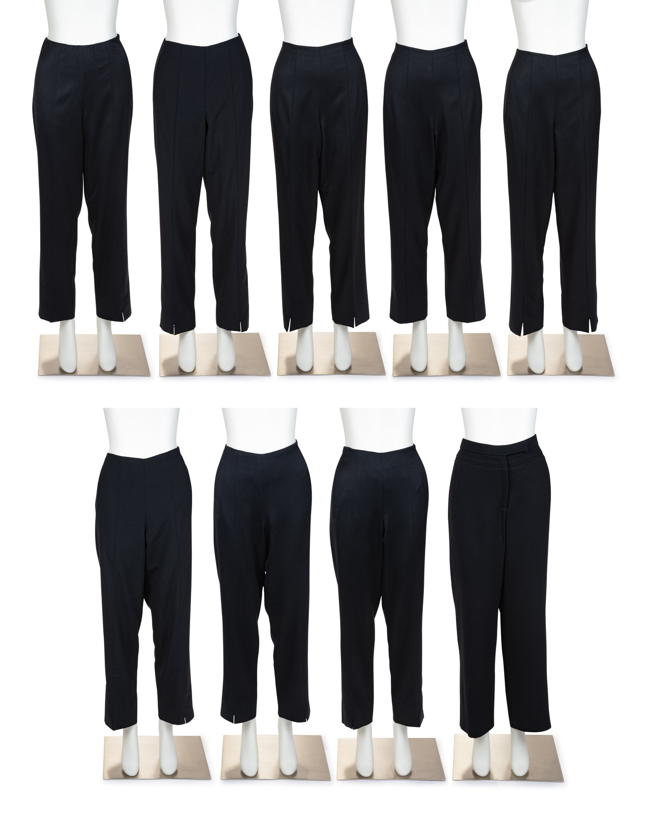 Appraisal: Nine Pairs of Ralph Rucci Pants - s This lot