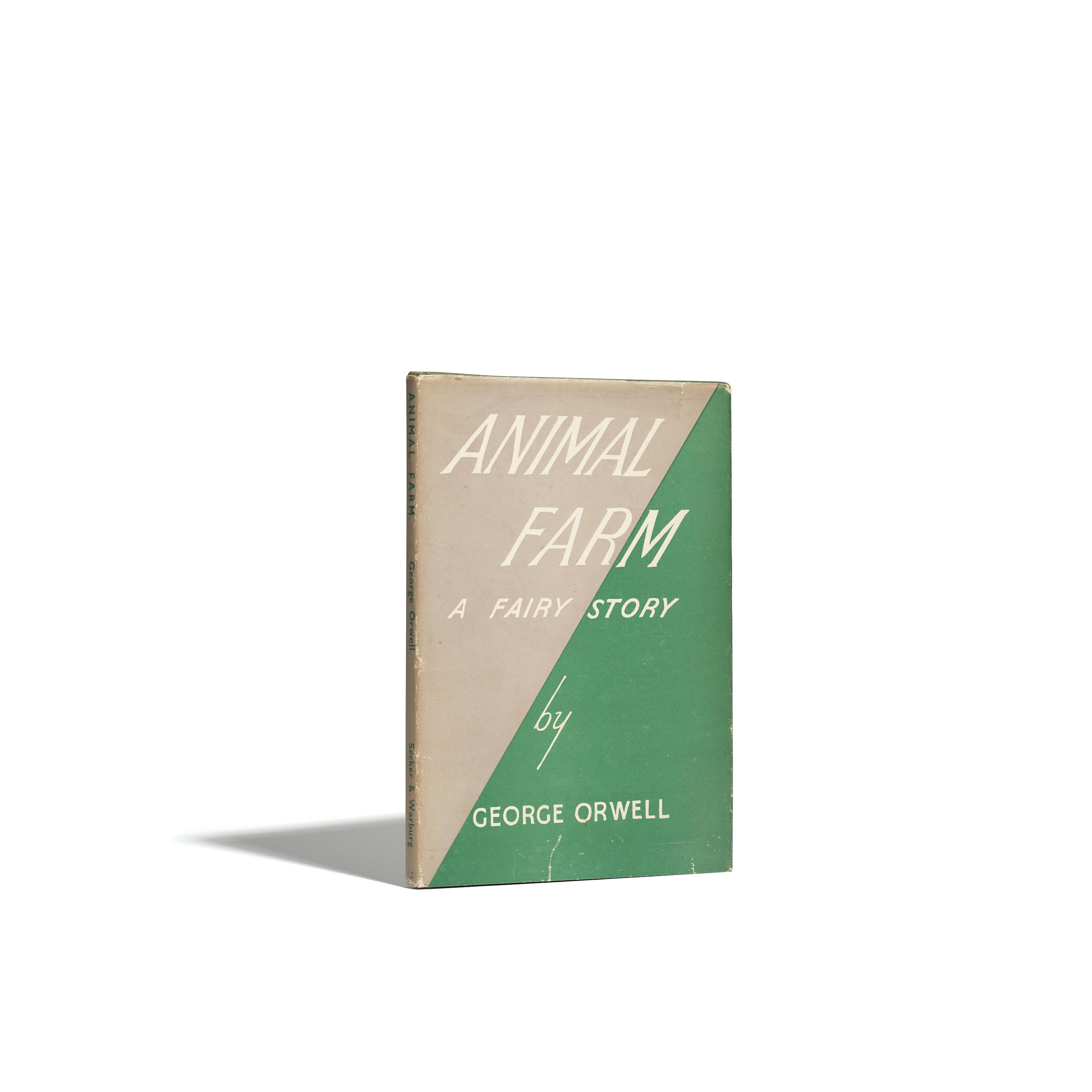 Appraisal: ORWELL GEORGE - Animal Farm A Fairy Story London Secker