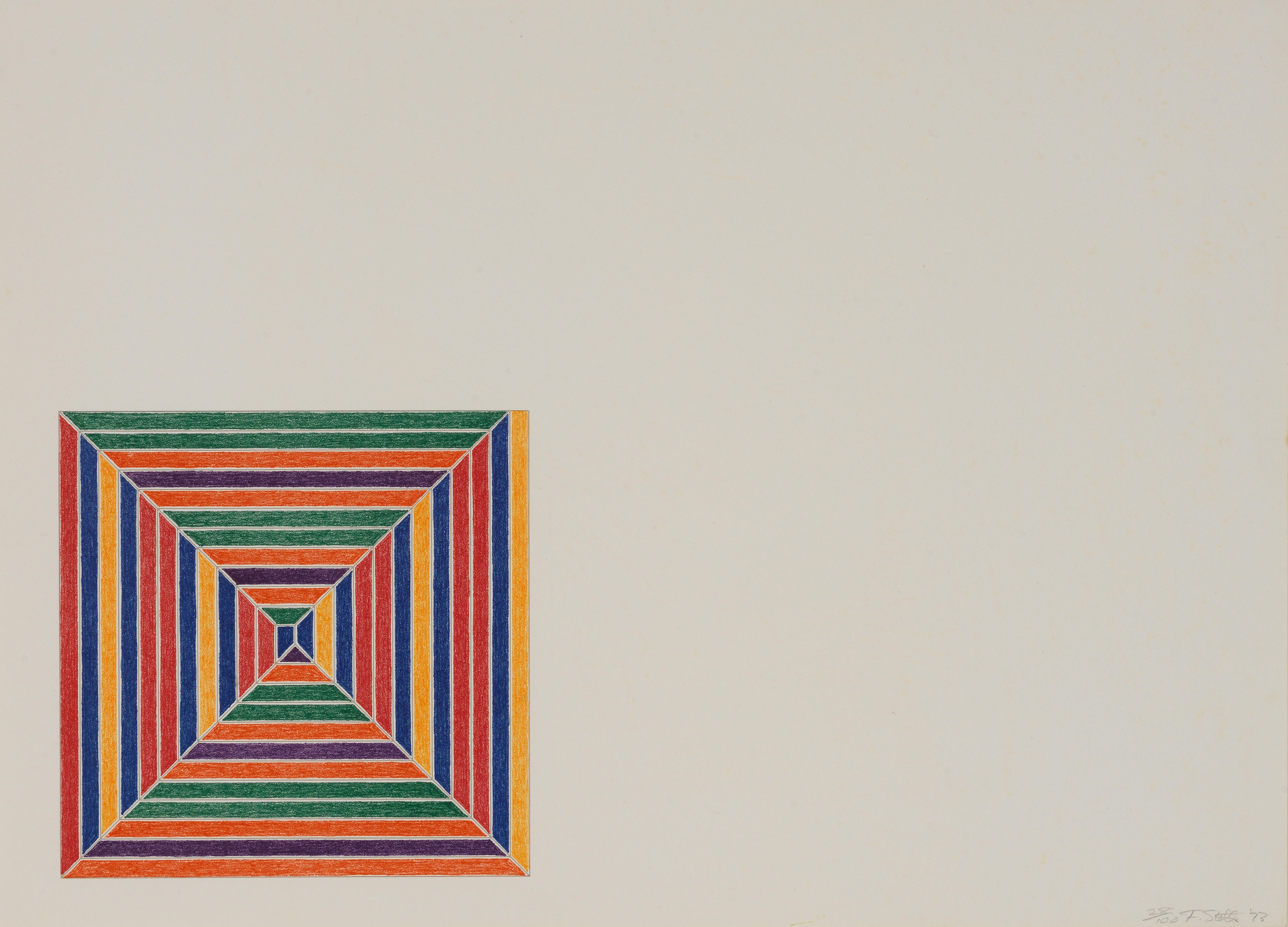 Appraisal: FRANK STELLA AMERICAN BORN Les Indes Galantes II Axsom Lithograph