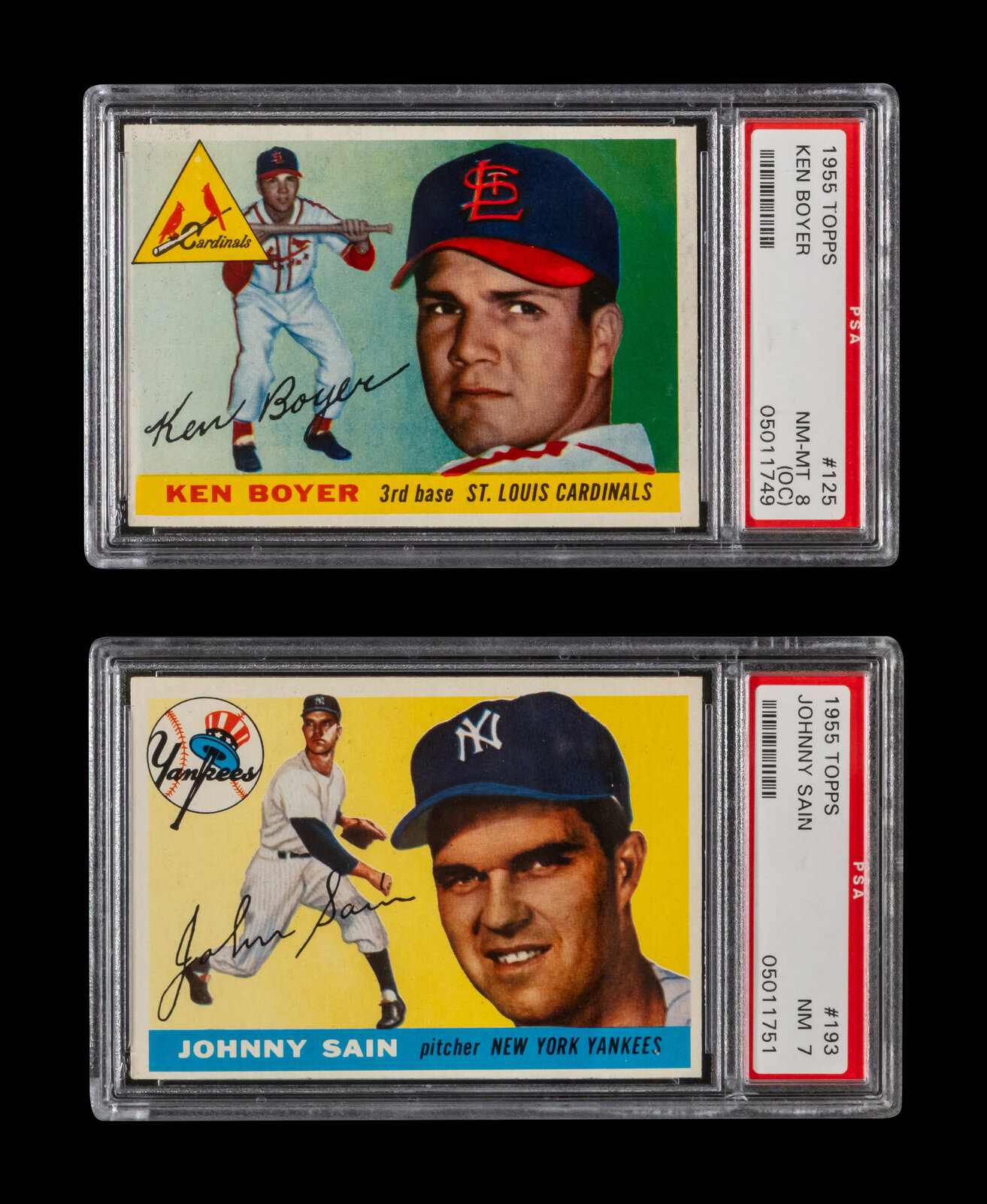 Appraisal: A Near Set of Topps Baseball Cards missing card numbers