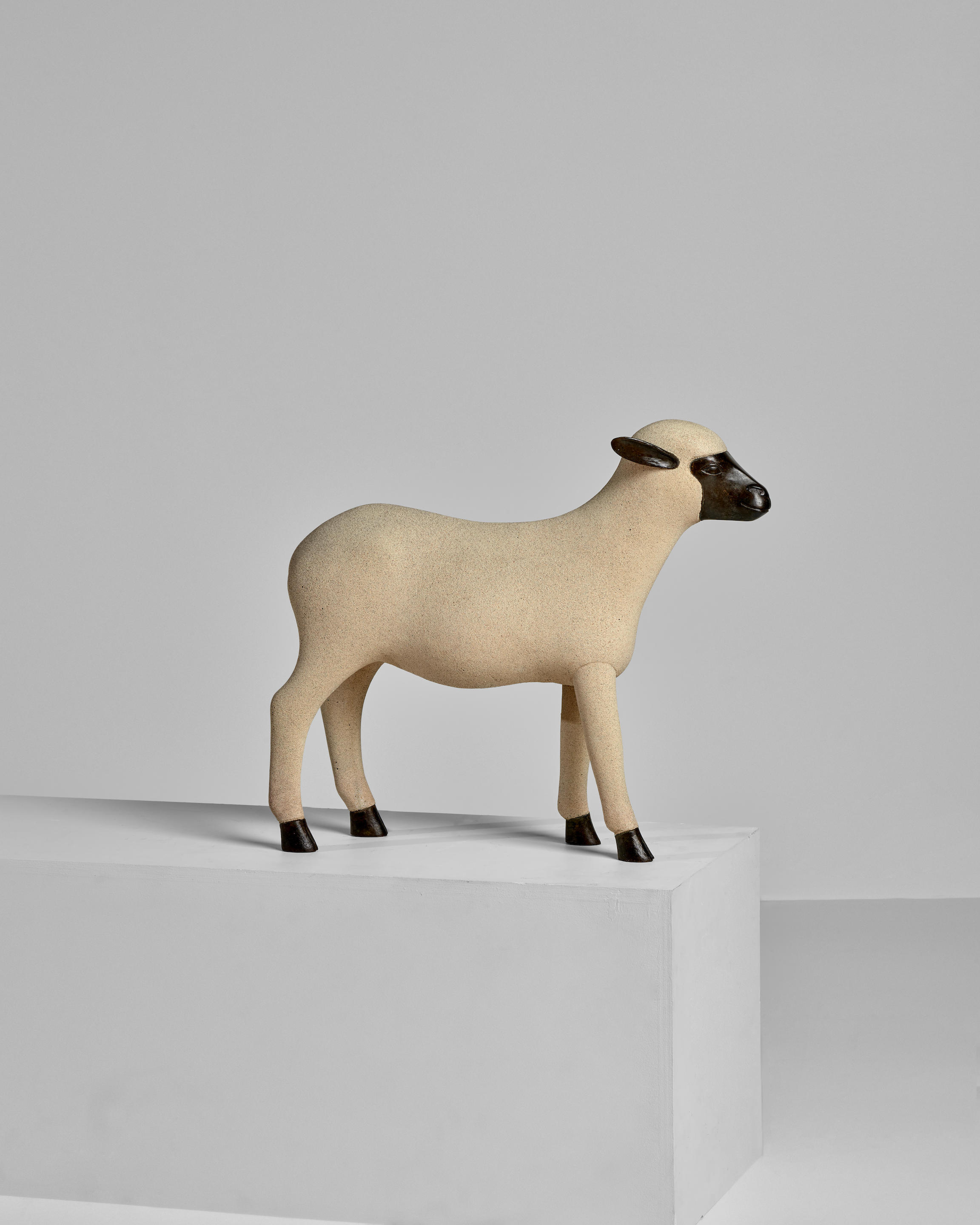 Appraisal: FRAN OIS-XAVIER LALANNE - Mouton Agneau from the 'Nouveaux Moutons'