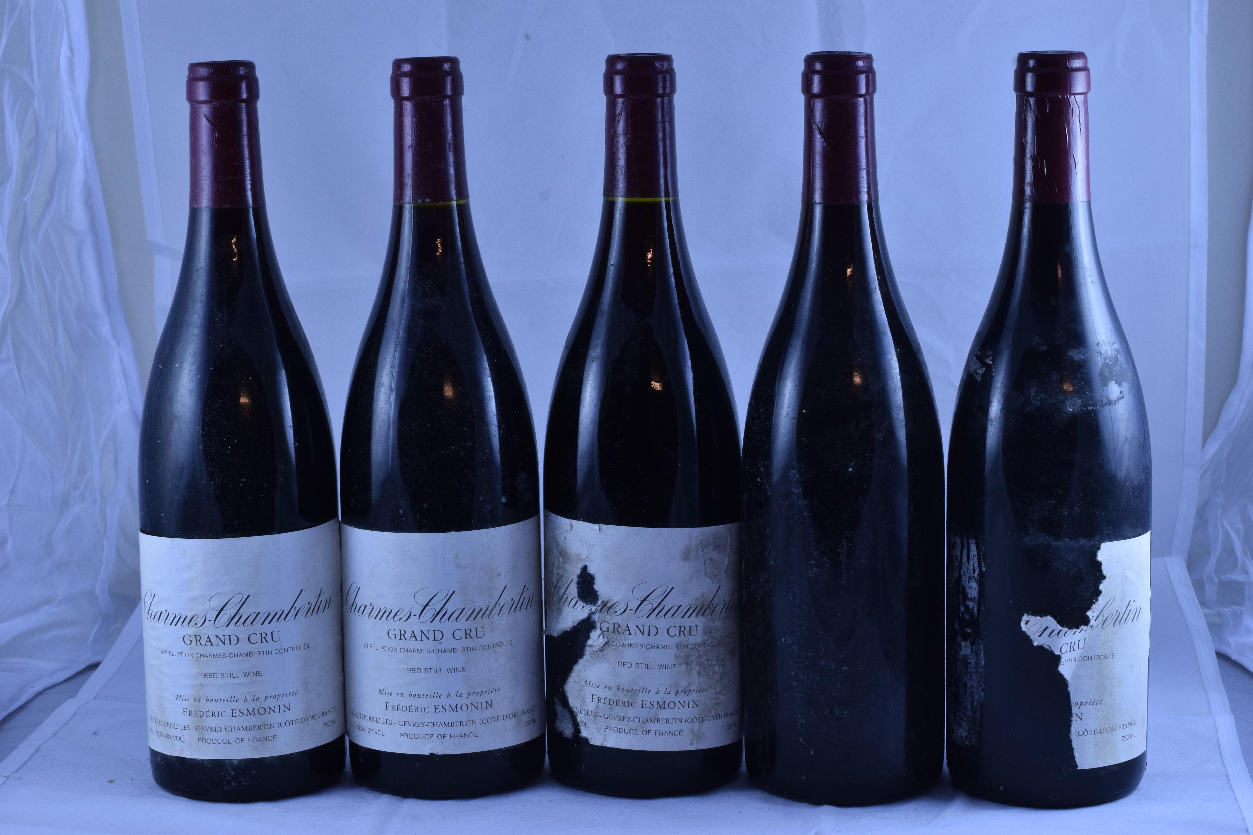 Appraisal: CHARMES-CHAMBERTIN BELIEVED DOMAINE FR D RIC ESMONIN Charmes-Chambertin believed Domaine