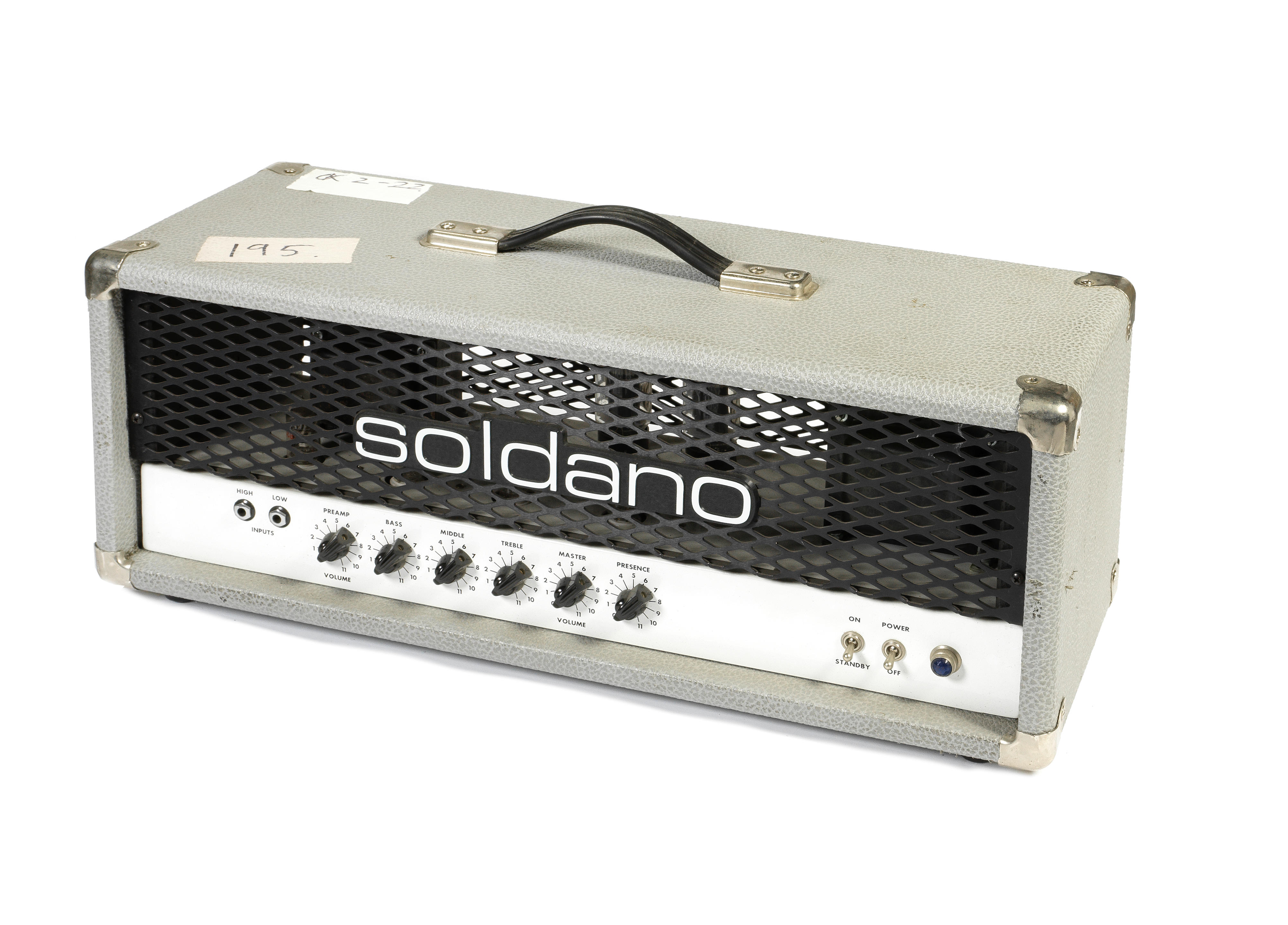 Appraisal: GARY MOORE A SOLDANO HOT ROD AMP HEAD serial no