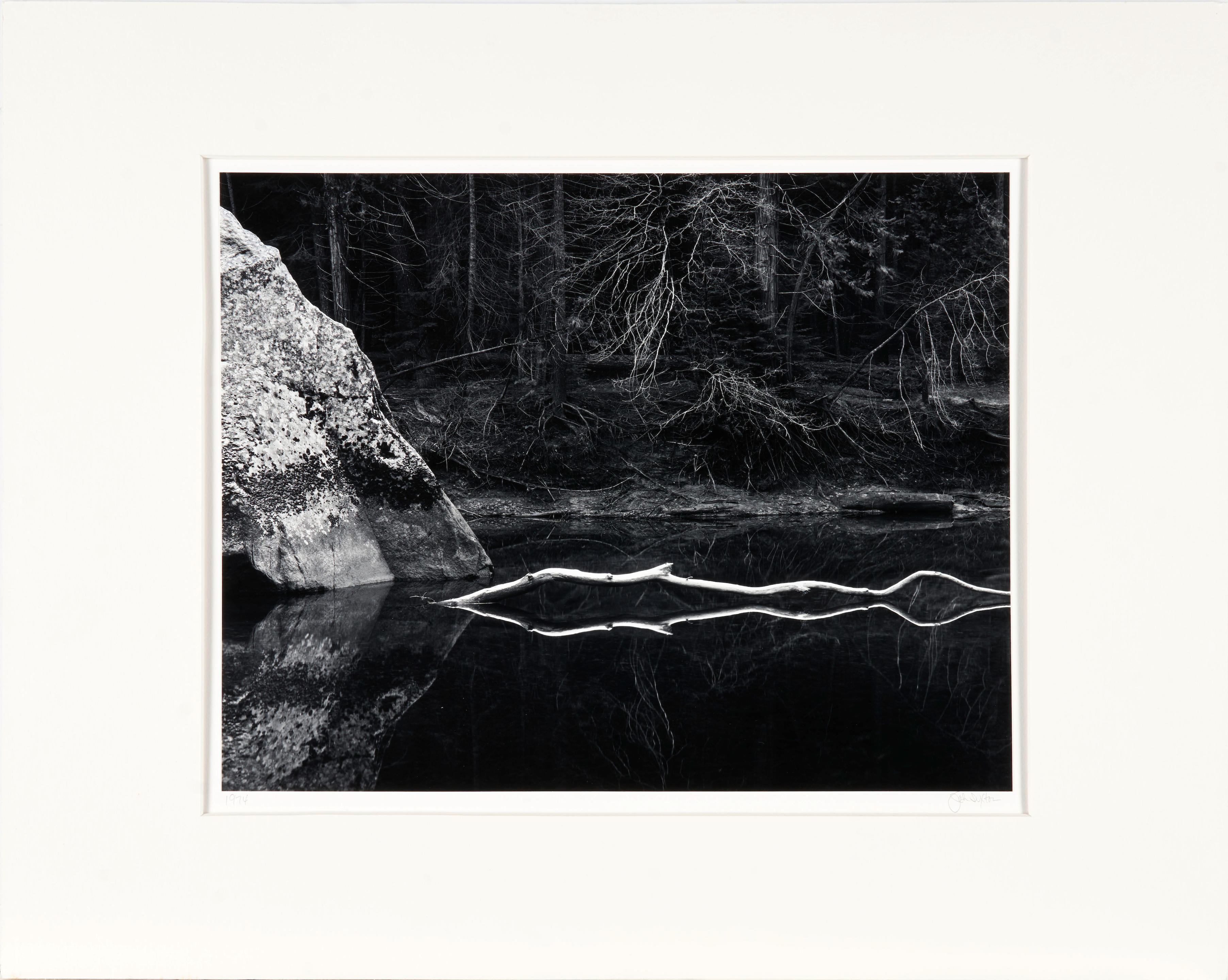 Appraisal: JOHN SEXTON AMERICAN BORN WHITE BRANCH MERCED RIVER YOSEMITE VALLEY