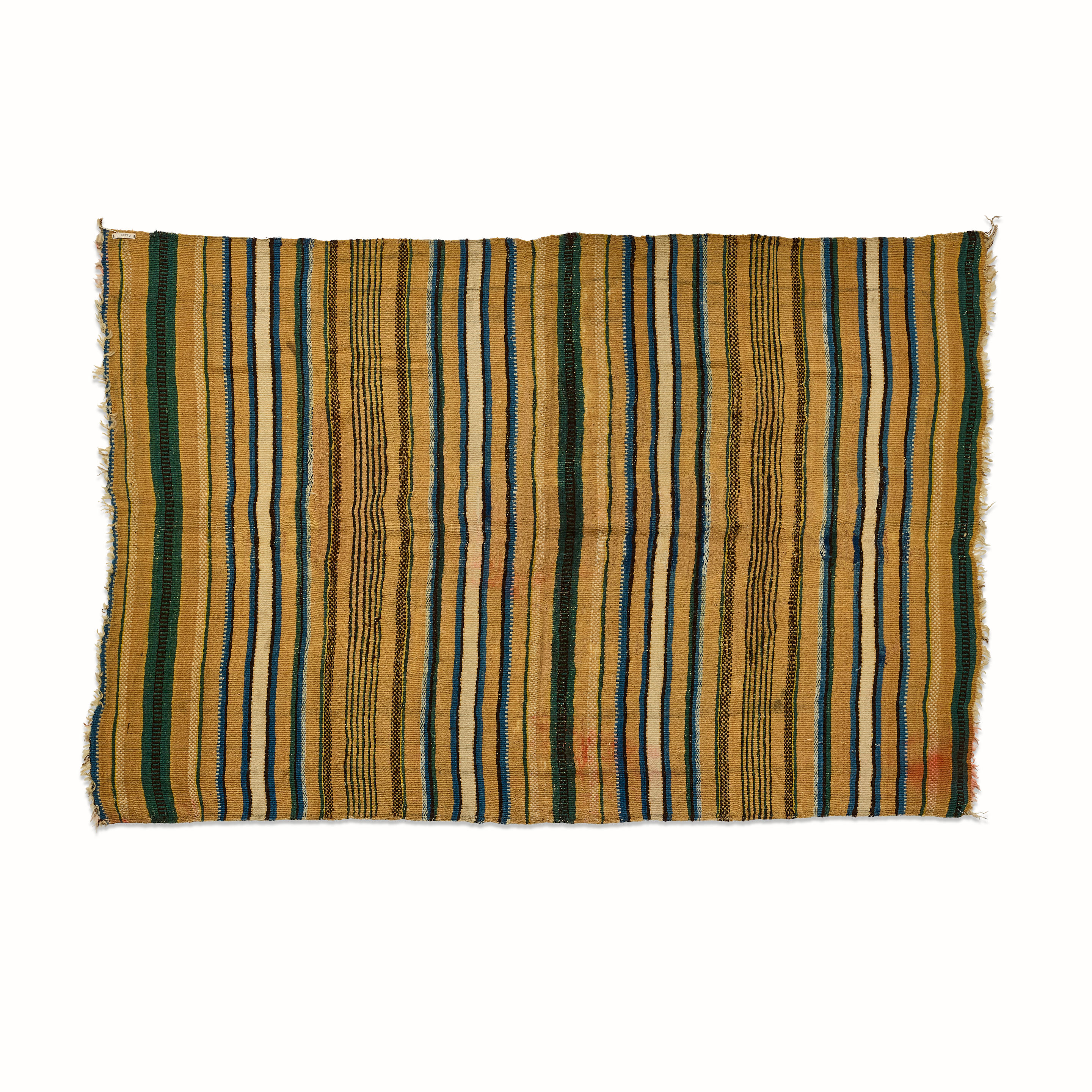 Appraisal: A CLASSIC RIO GRANDE WEAVING Woven in two sections and