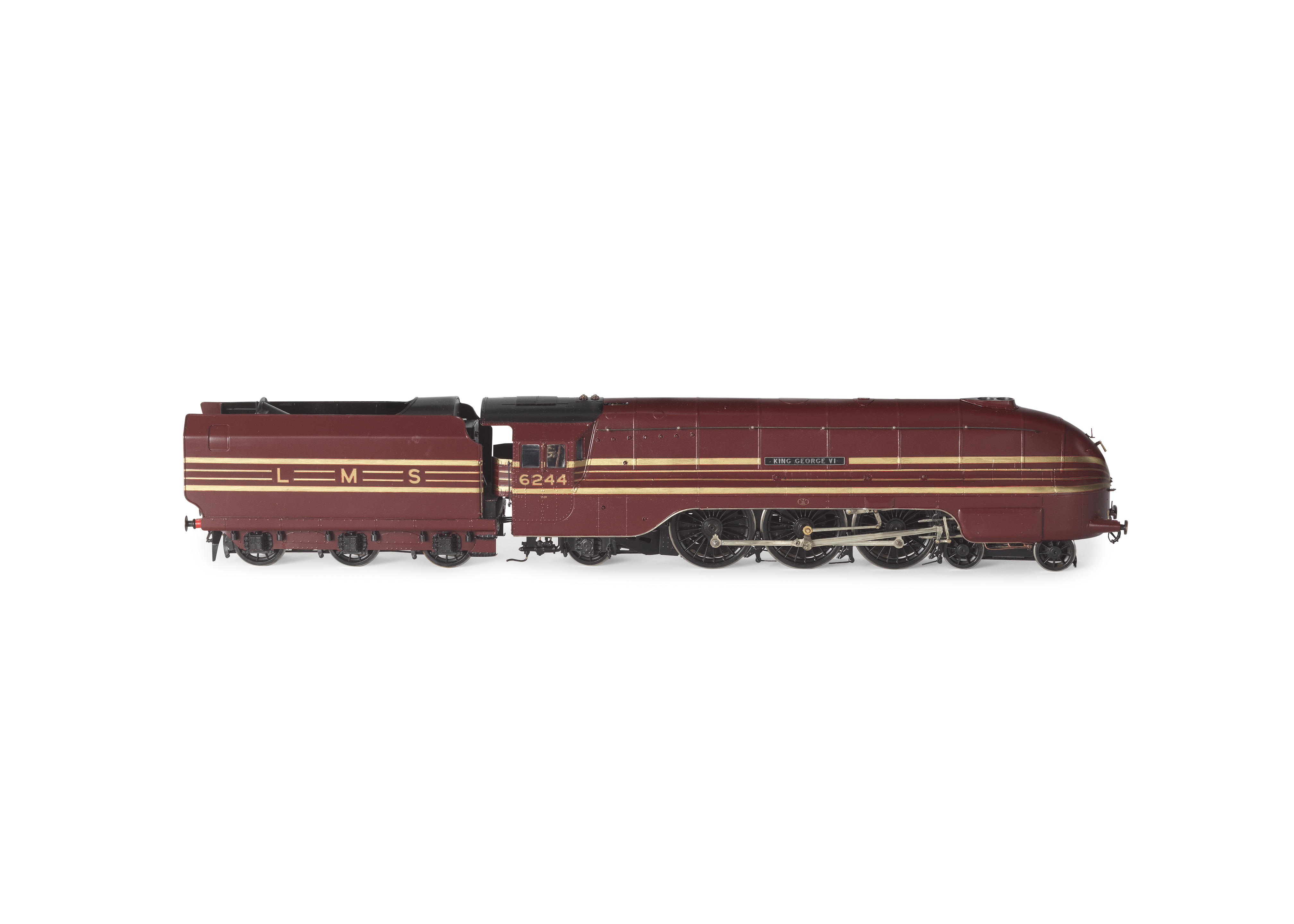 Appraisal: AN -GAUGE MODEL OF THE - - LOCOMOTIVE KING GEORGE