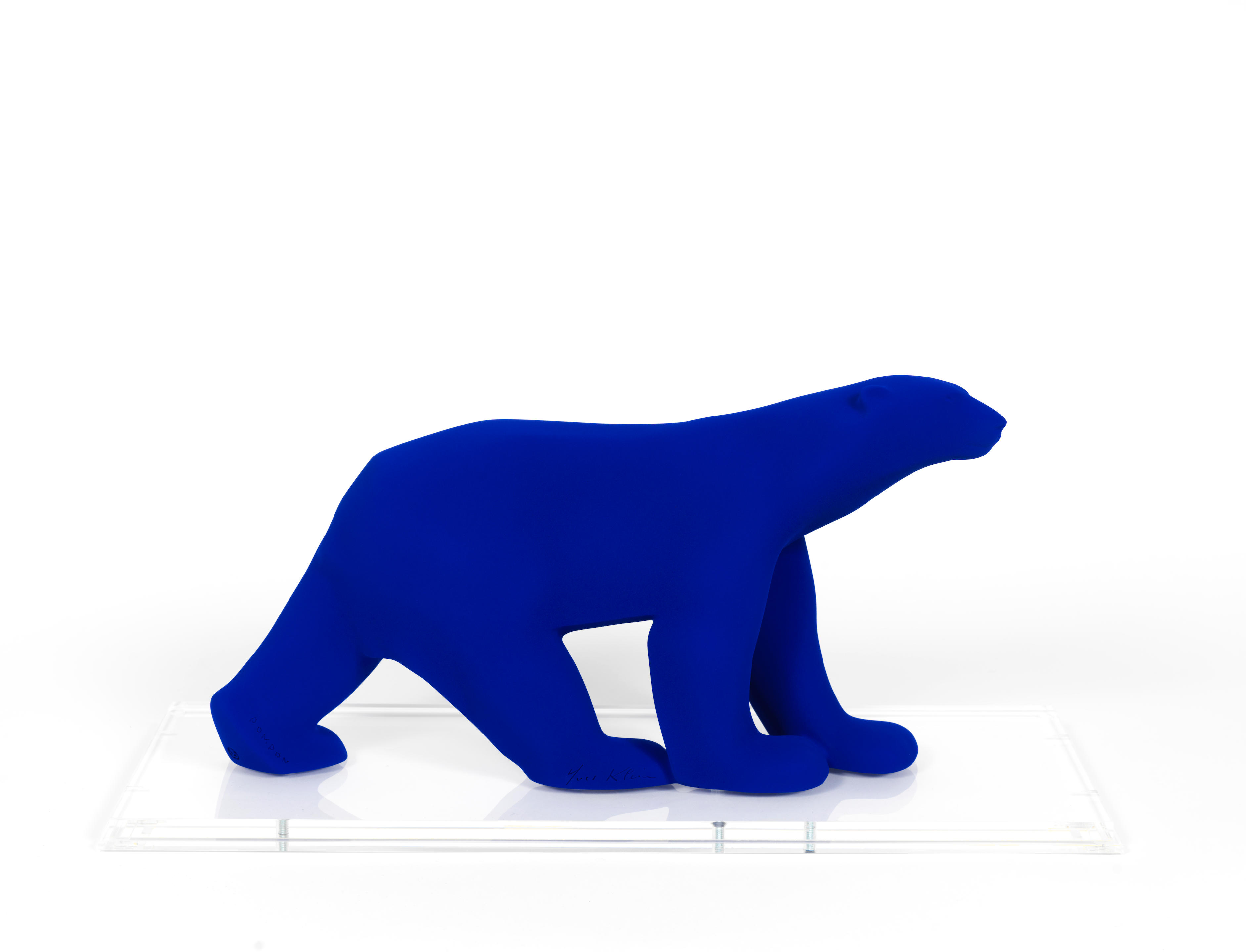 Appraisal: D'APR S YVES KLEIN - L'OURS POMPON preuve en r