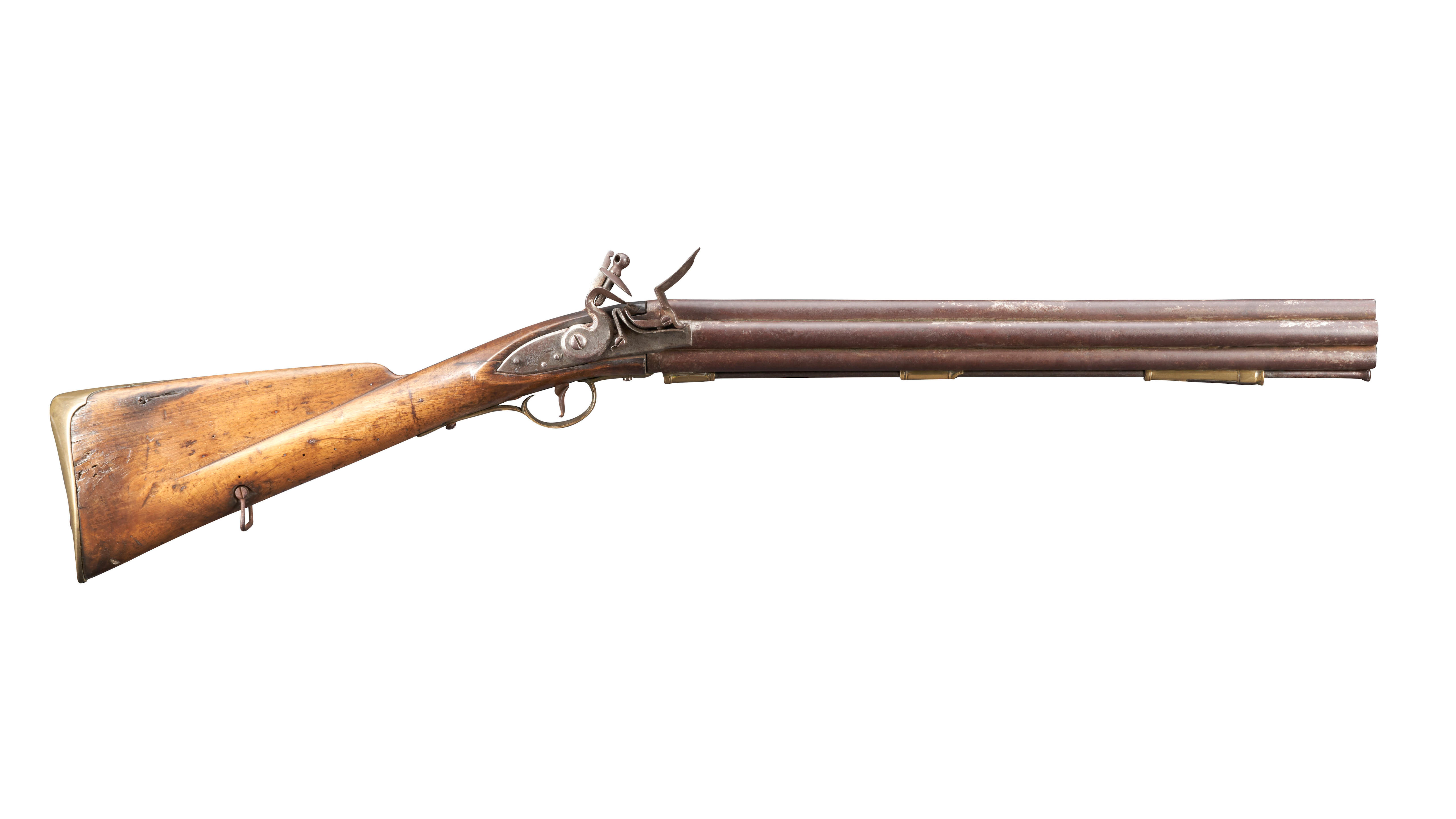 Appraisal: PATTERN SEVEN-BARRELED VOLLEY GUN HENRY NOCK C S in caliber