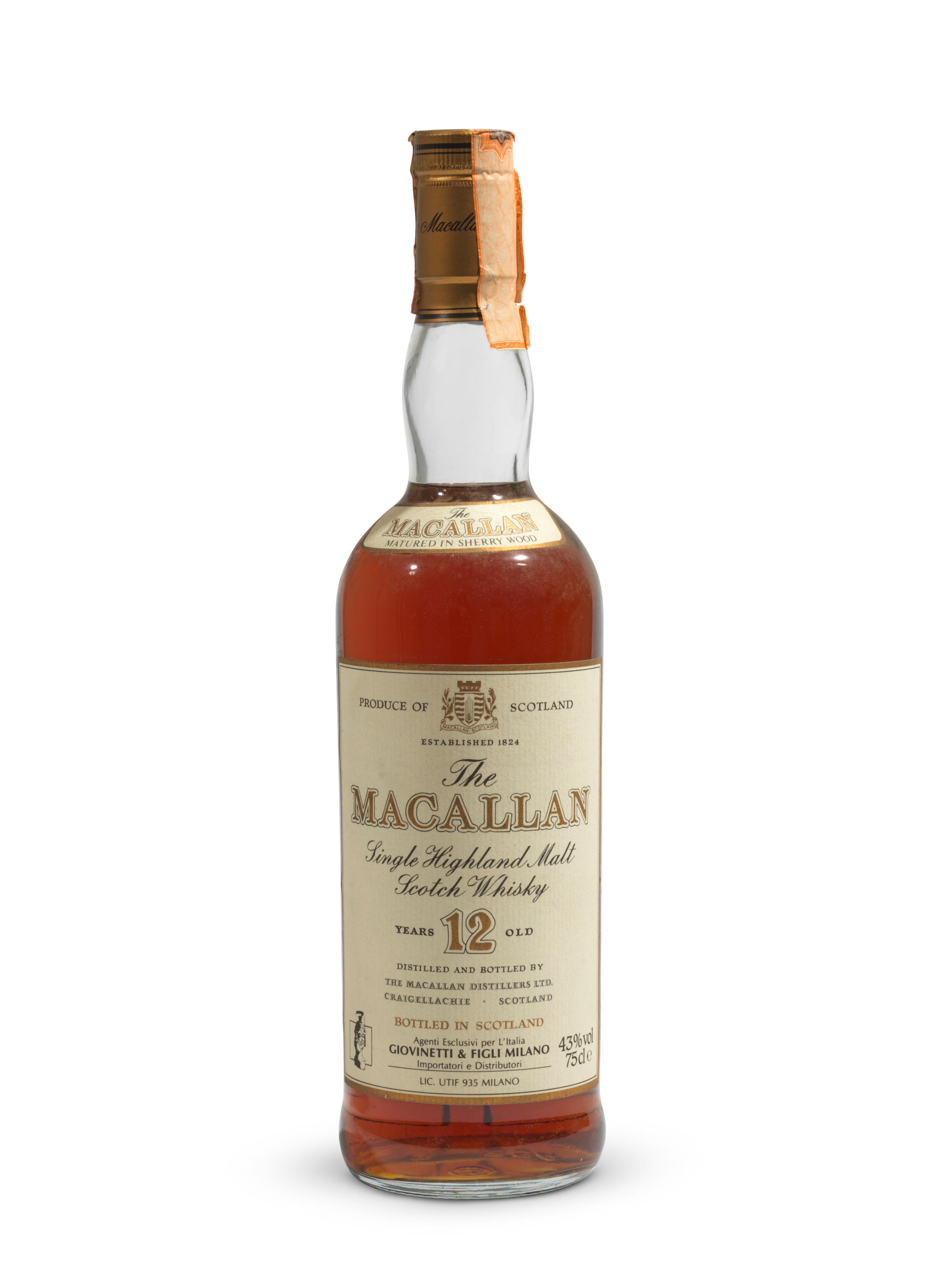 Appraisal: THE MACALLAN- YEAR OLD The Macallan- year old Distilled and