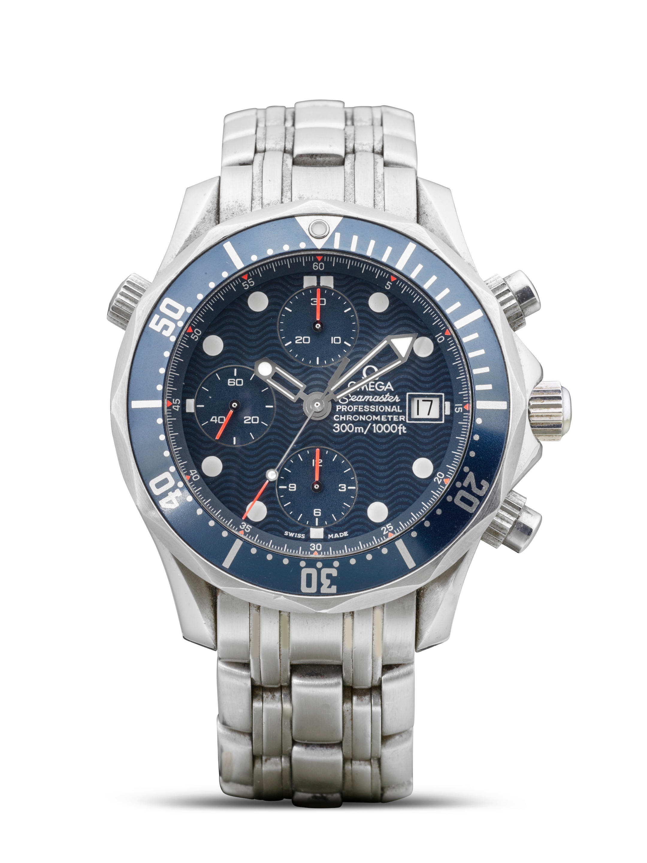 Appraisal: OMEGA SEAMASTER M CHRONO DIVER REF A STAINLESS STEEL CHRONOGRAPH