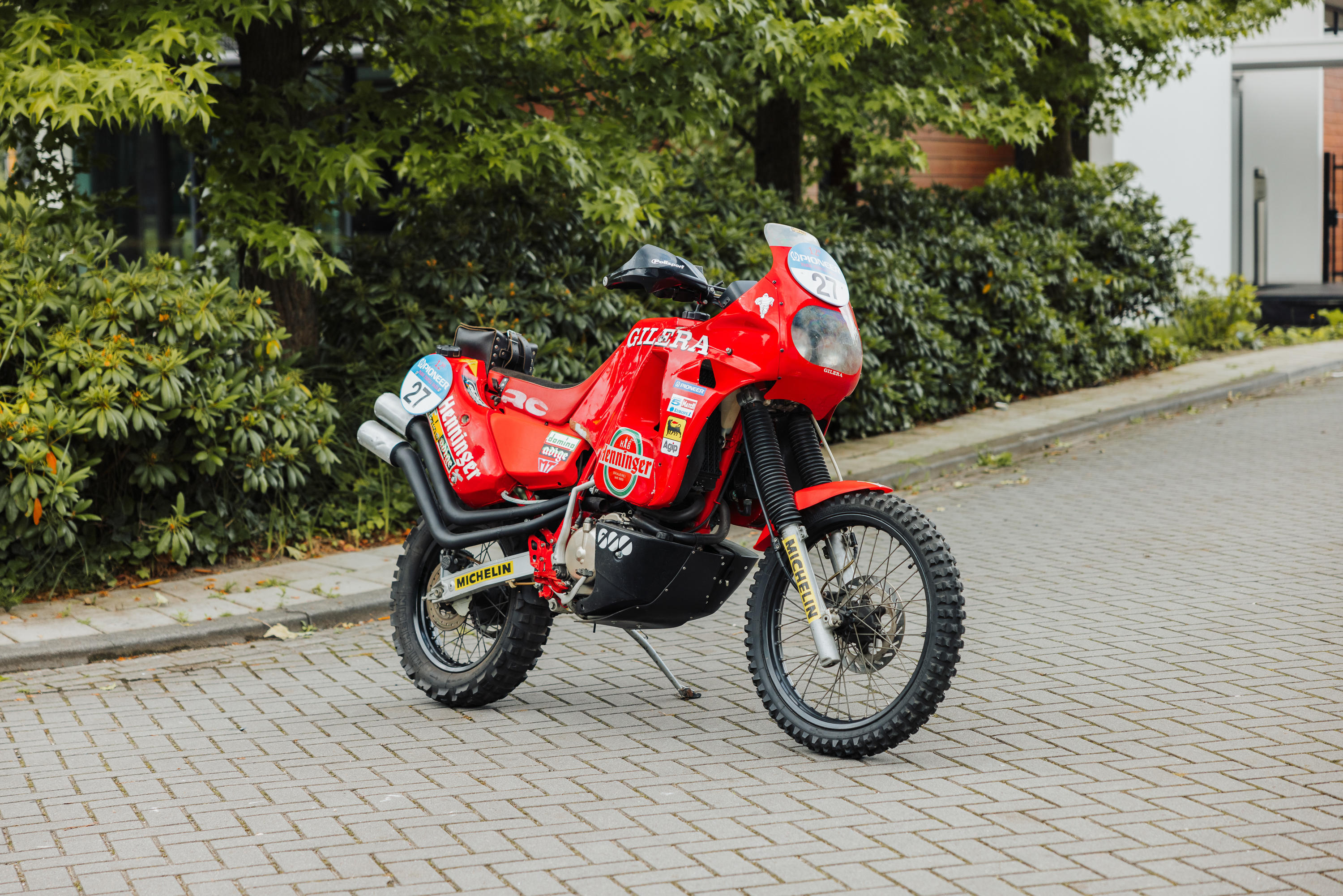 Appraisal: BELIEVED RIDDEN BY LUIGI MEDARDO IN THE PARIS-DAKAR RALLY GILERA