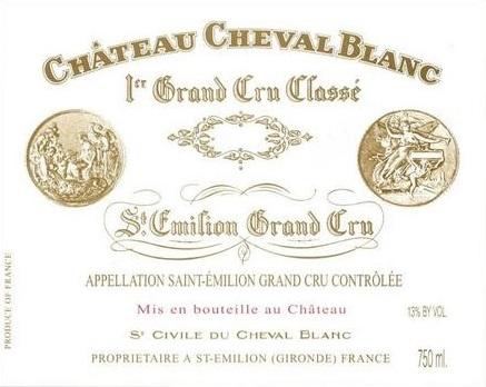 Appraisal: CH TEAU CHEVAL BLANC ST MILION ER GRAND CRU CLASS