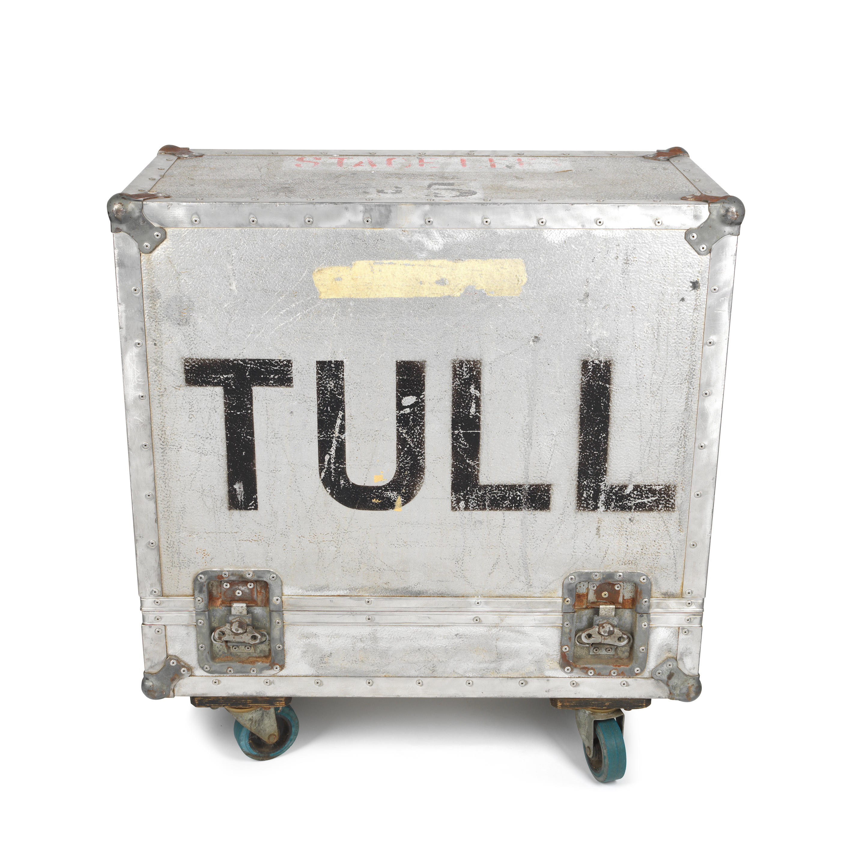 Appraisal: JETHRO TULL AN ALUMINIUM FLIGHT CASE TOUR USED AT THE