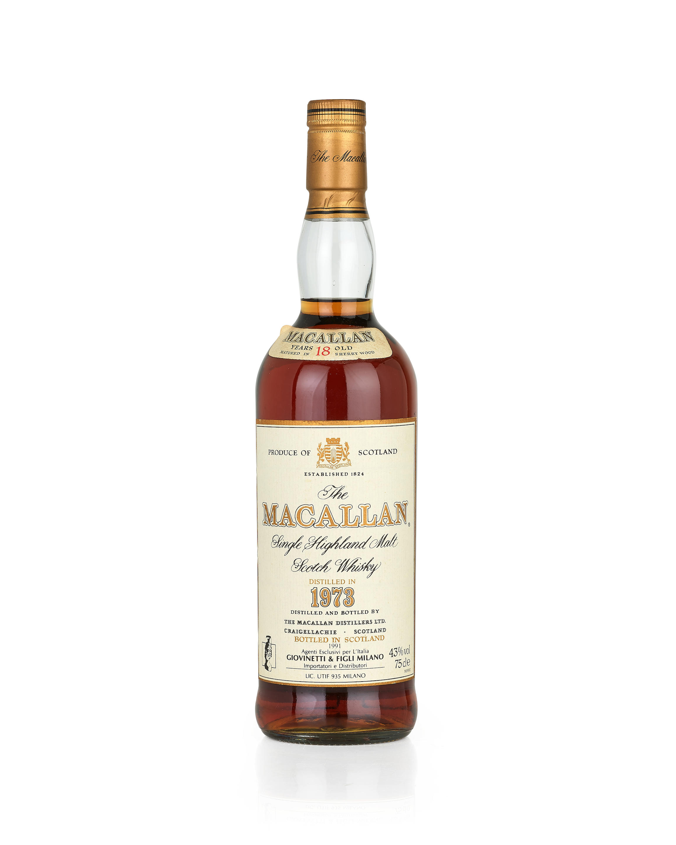 Appraisal: THE MACALLAN- - YEAR OLD The Macallan- - year old