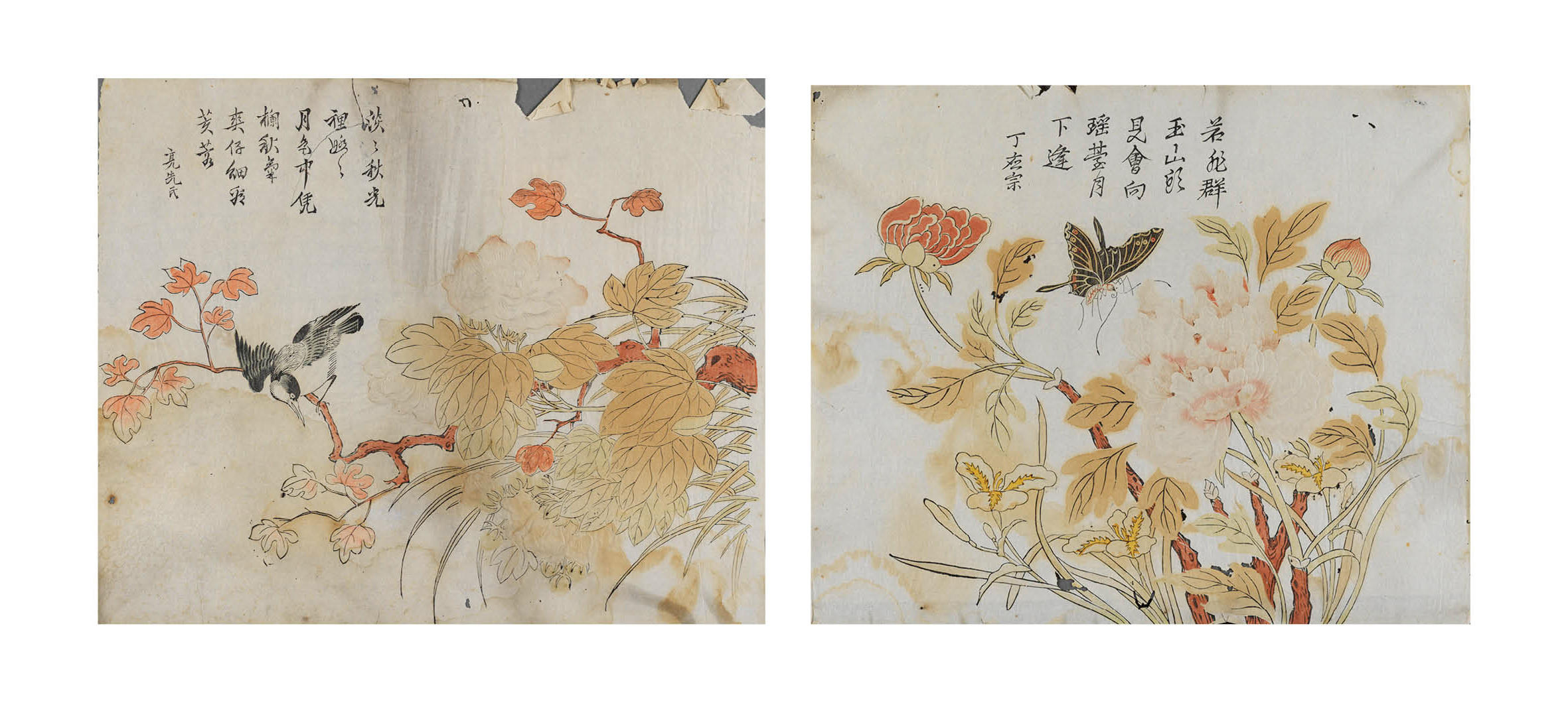 Appraisal: DEUX ESTAMPES DE SUZHOU Atelier de la famille Ding Suzhou