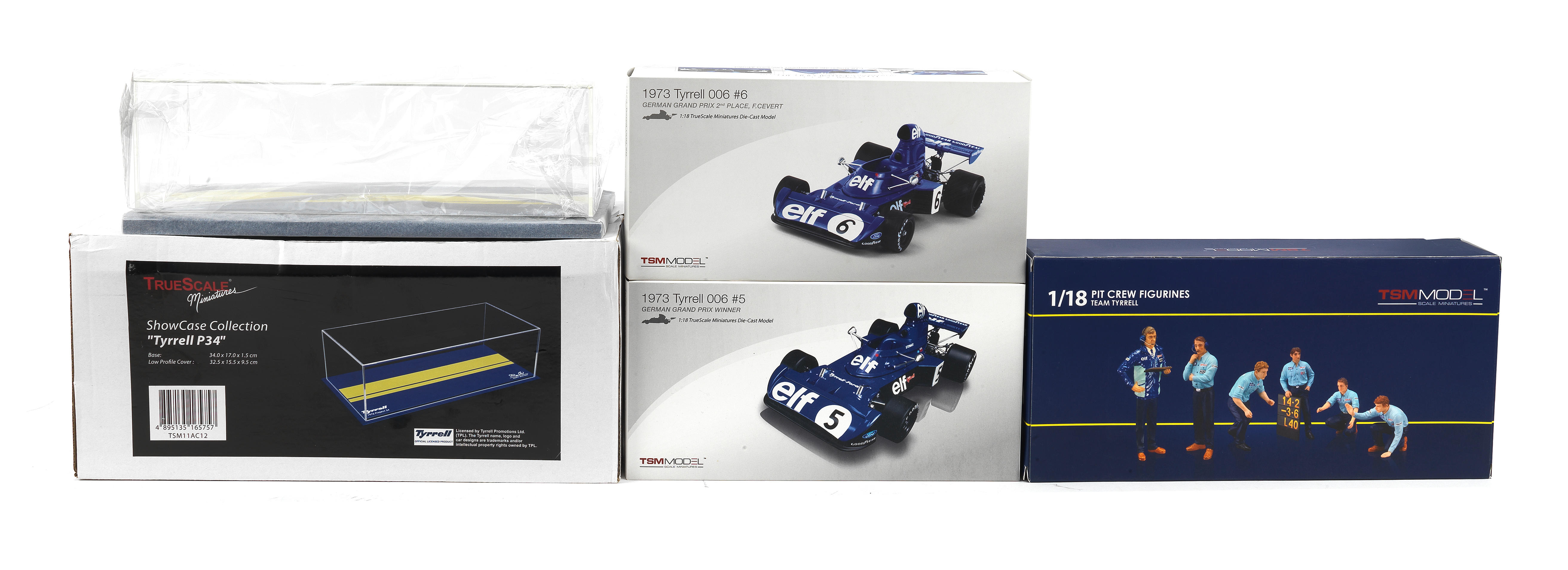 Appraisal: TWO BOXED SCALE DIE-CAST MODELS OF THE GERMAN GRAND PRIX