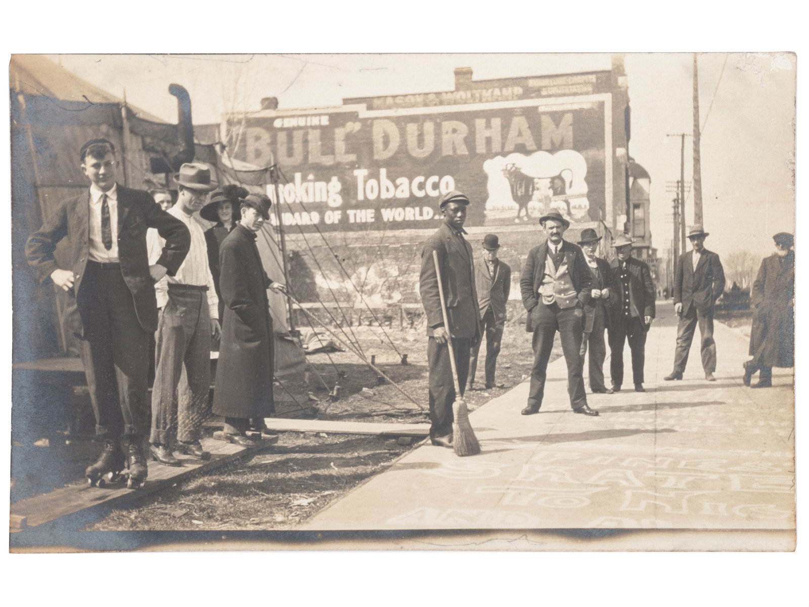 Appraisal: EARLY PHOTOGRAPHY A group of real photo postcards featuring African