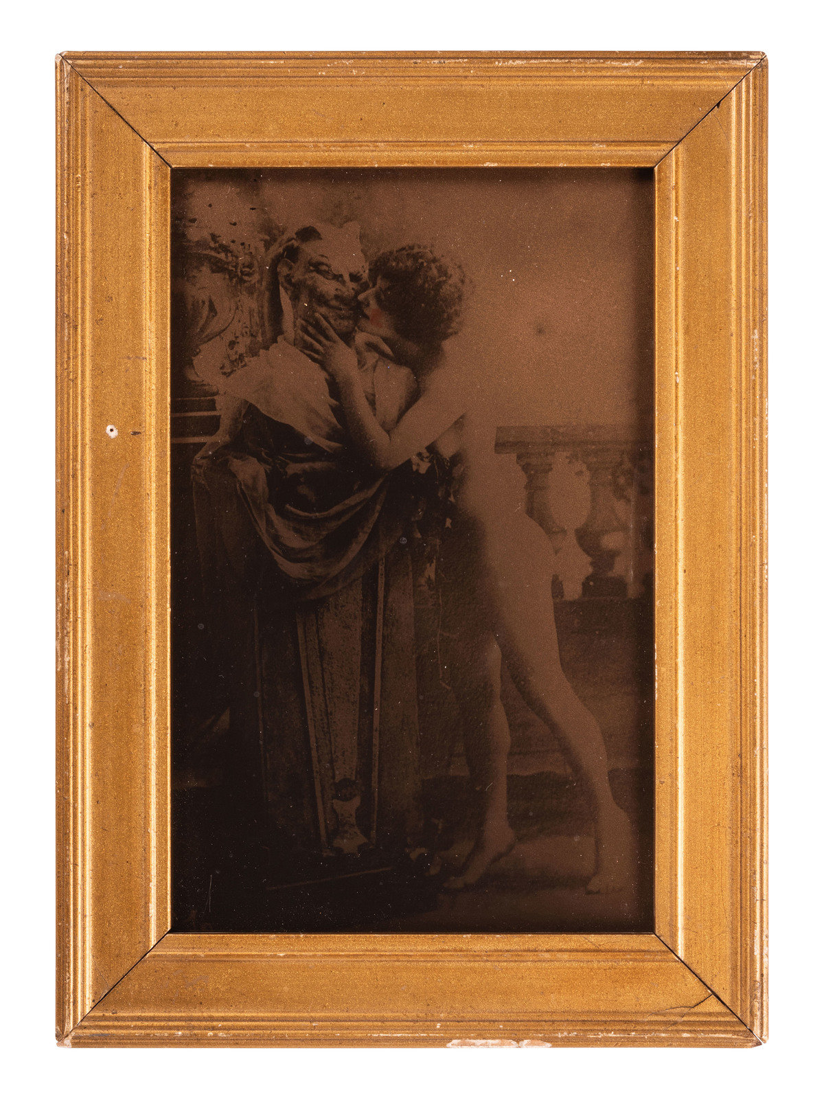 Appraisal: EARLY PHOTOGRAPHY A group of photographs of nude subjects incl