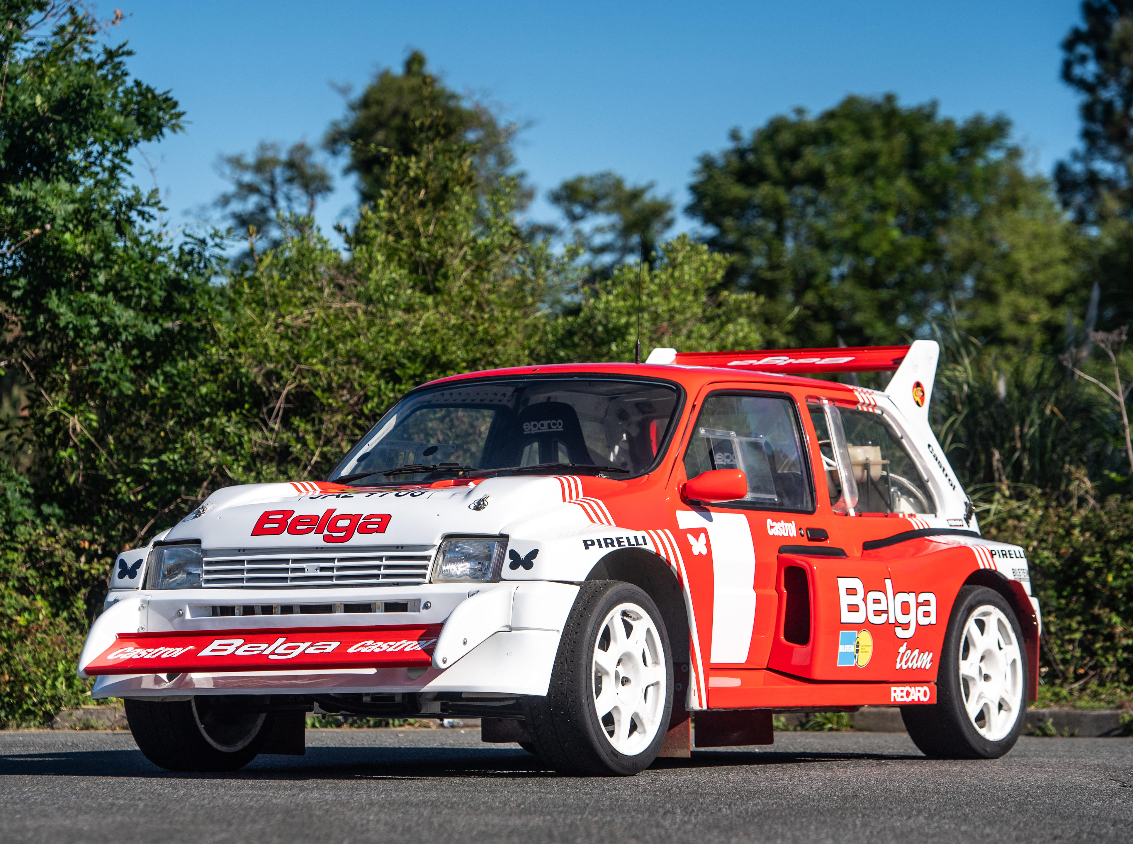 Appraisal: MG METRO R GR B RALLY CAR CHASSIS NO SAXXFXND