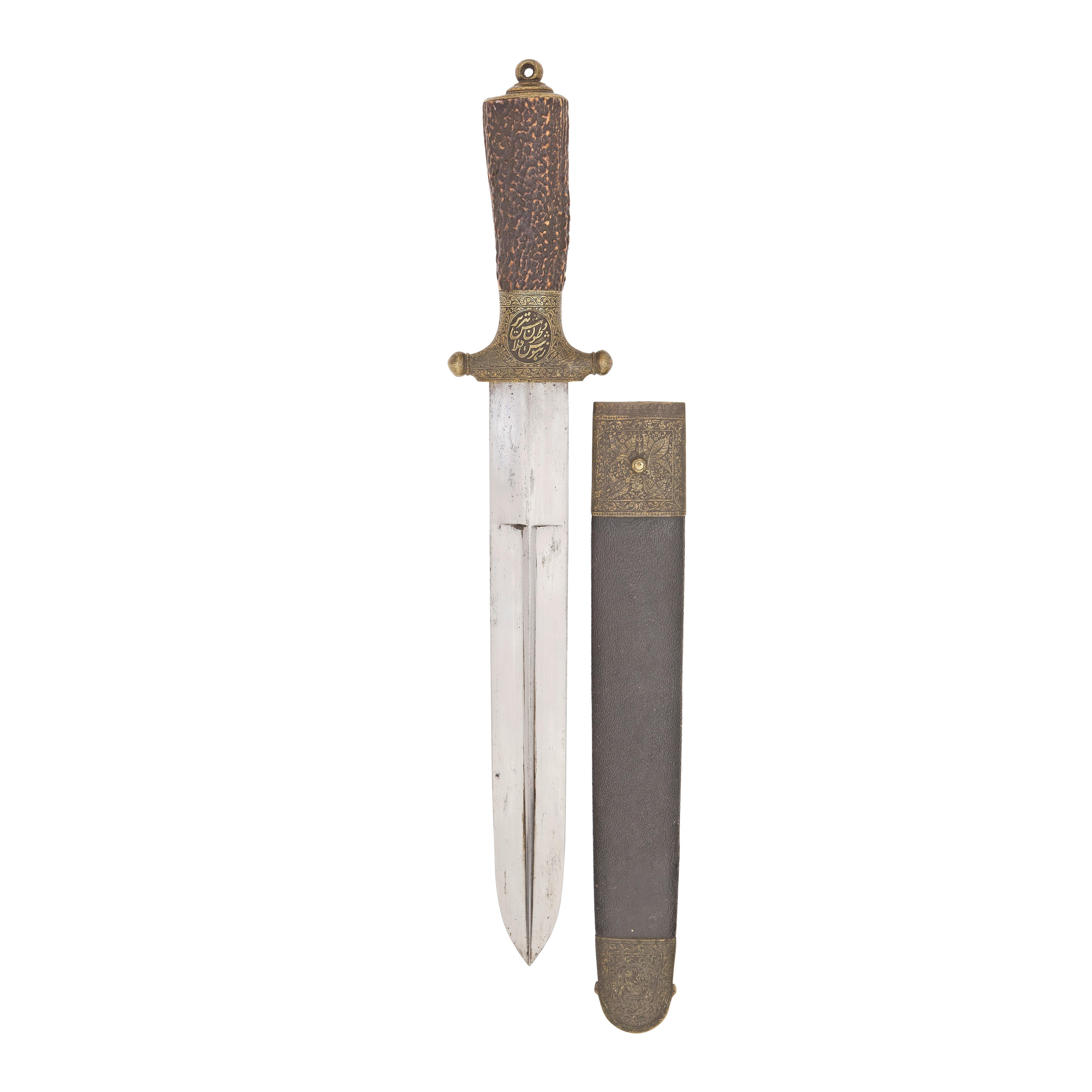 Appraisal: A PERSIAN DAGGER IN EUROPEAN STYLE QAJAR TH CENTURY With