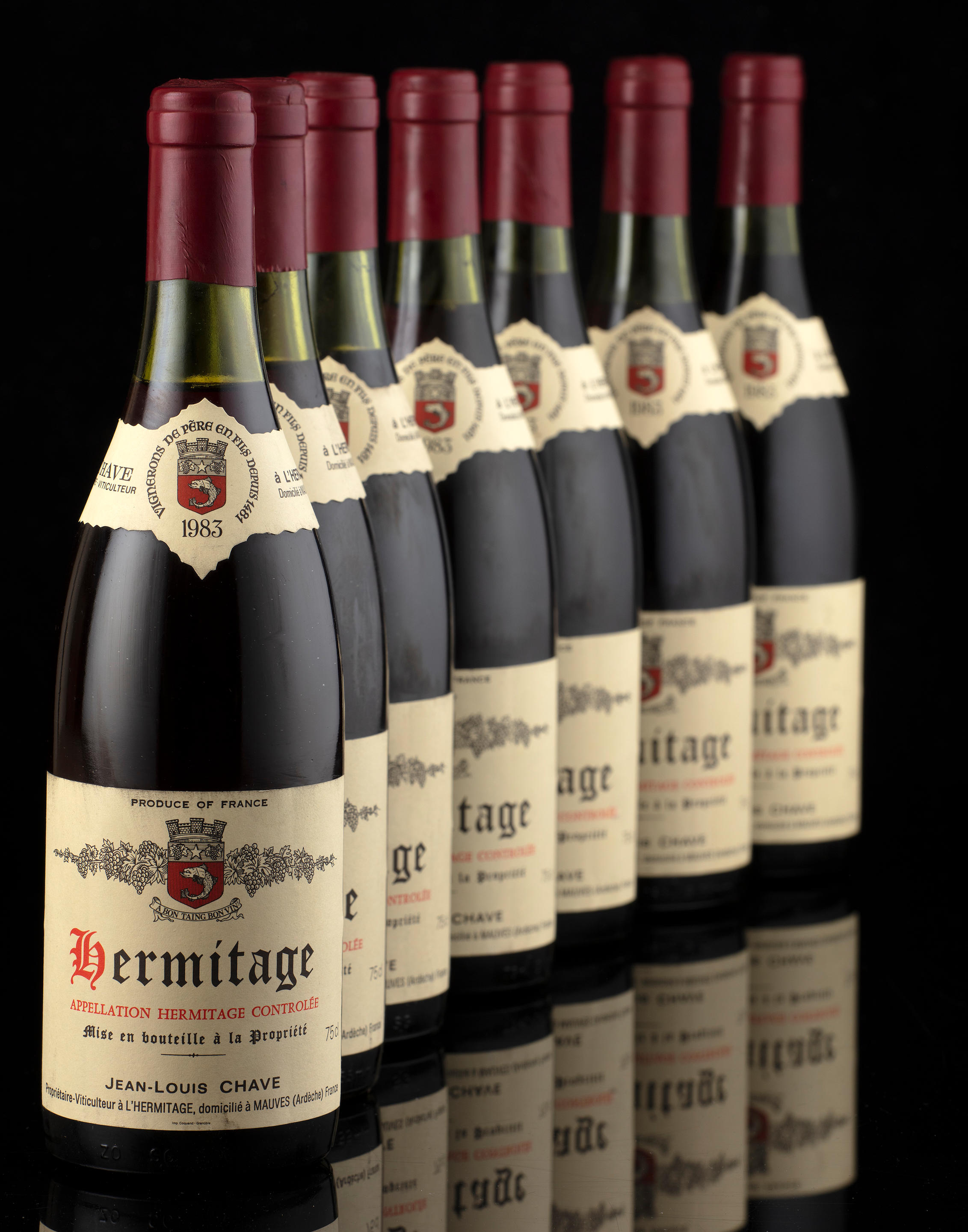 Appraisal: HERMITAGE DOMAINE JEAN-LOUIS CHAVE Hermitage Domaine Jean-Louis Chave u x