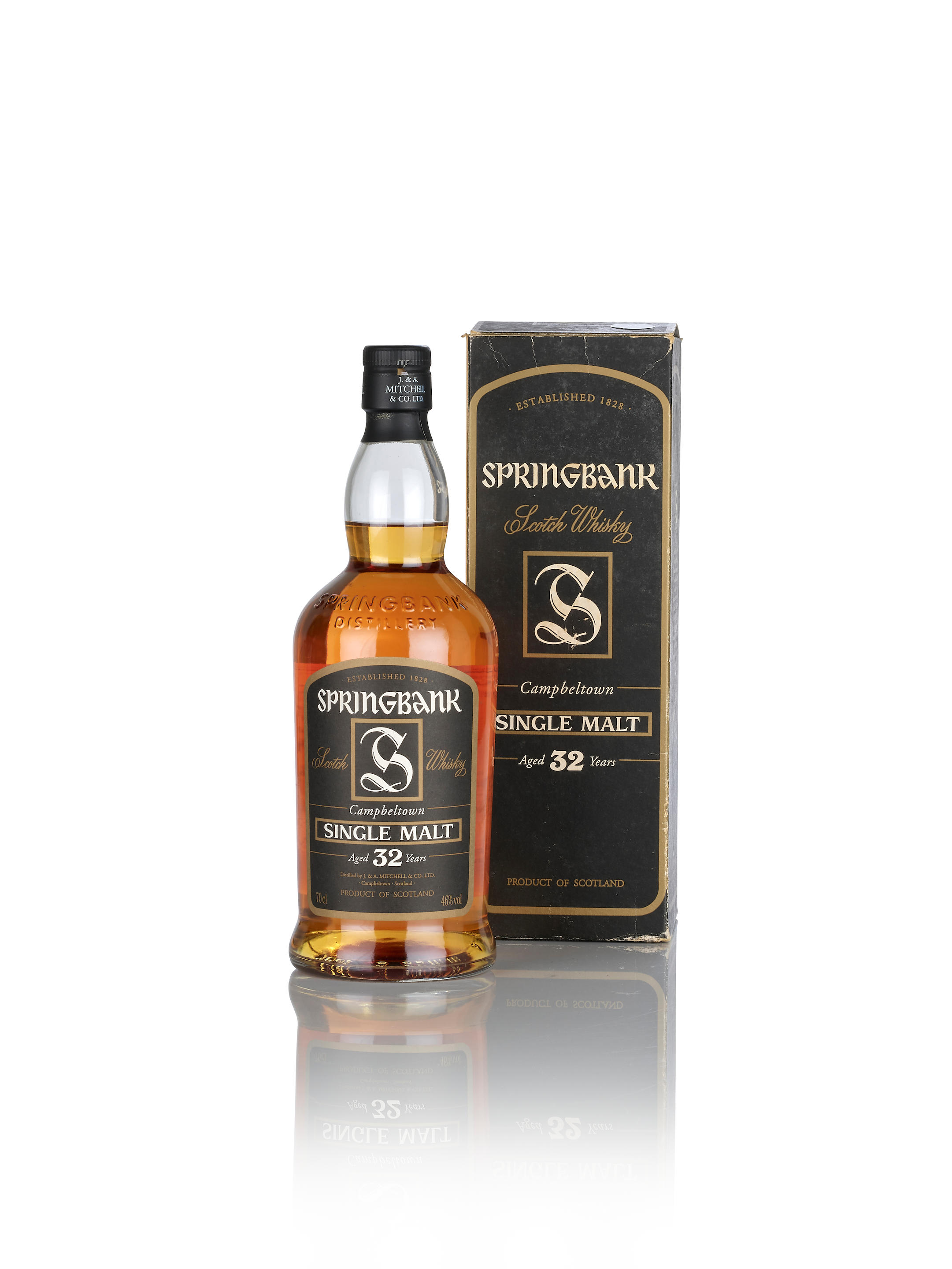 Appraisal: SPRINGBANK- YEAR OLD Springbank- year old Distilled and bottled by