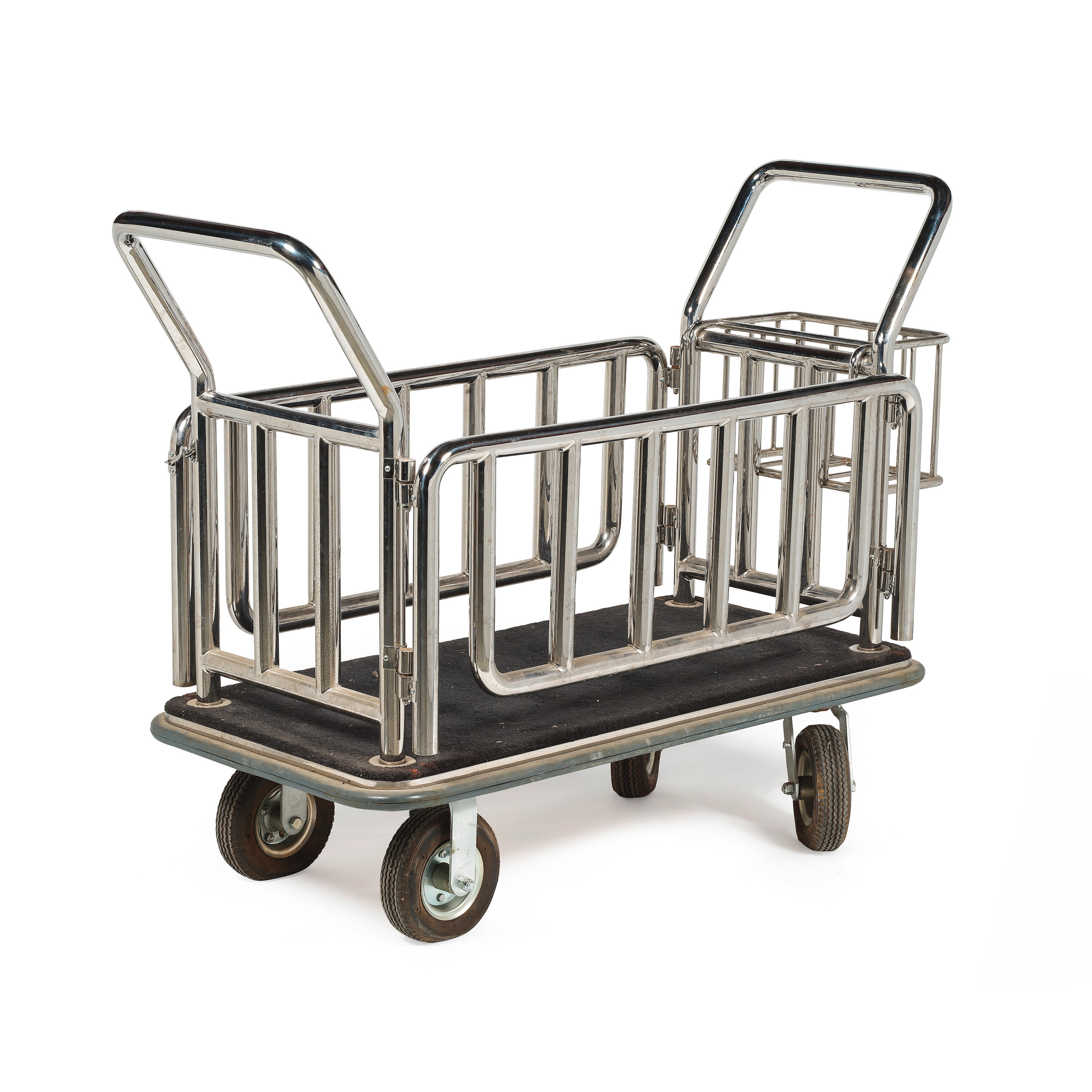 Appraisal: ATELIER ROBERT JANKEL CHARIOT DE TRANSPORT GARAGE Chariot en m