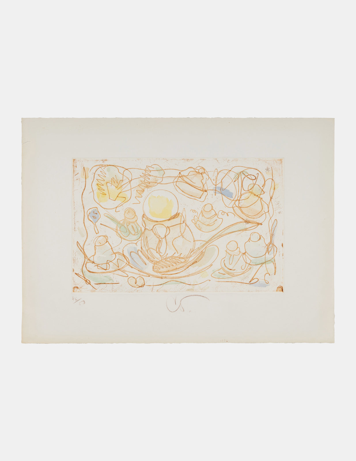 Appraisal: Claes Oldenburg American - Ice Cream Desserts C etching and