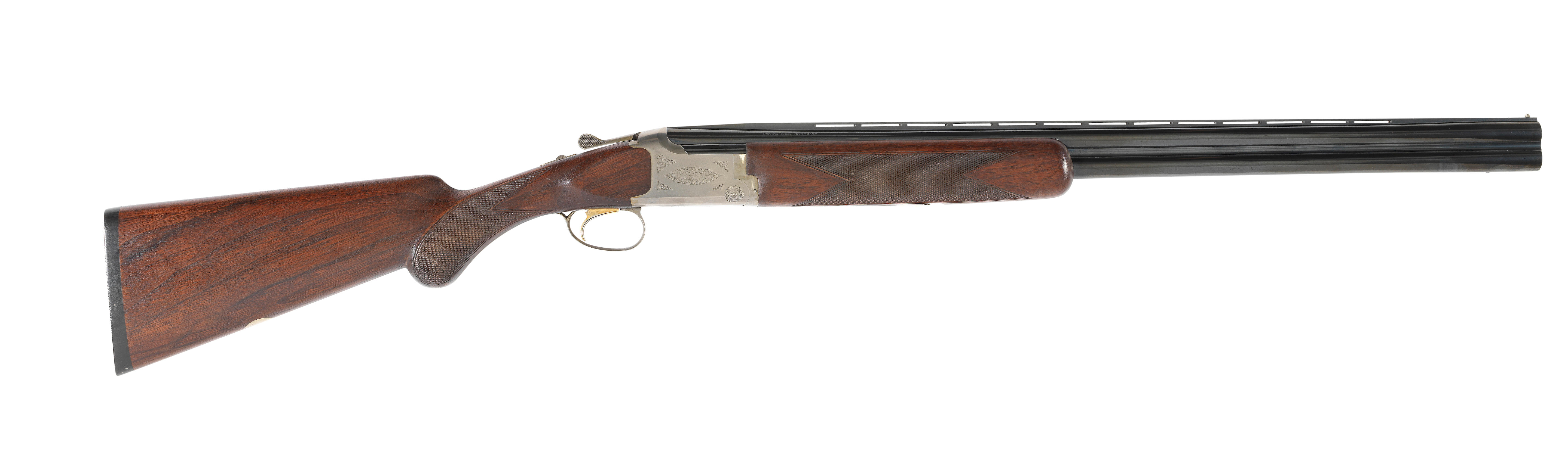 Appraisal: A -BORE 'WHITE LIGHTNING' SINGLE-TRIGGER OVER-AND-UNDER EJECTOR GUN BY BROWNING