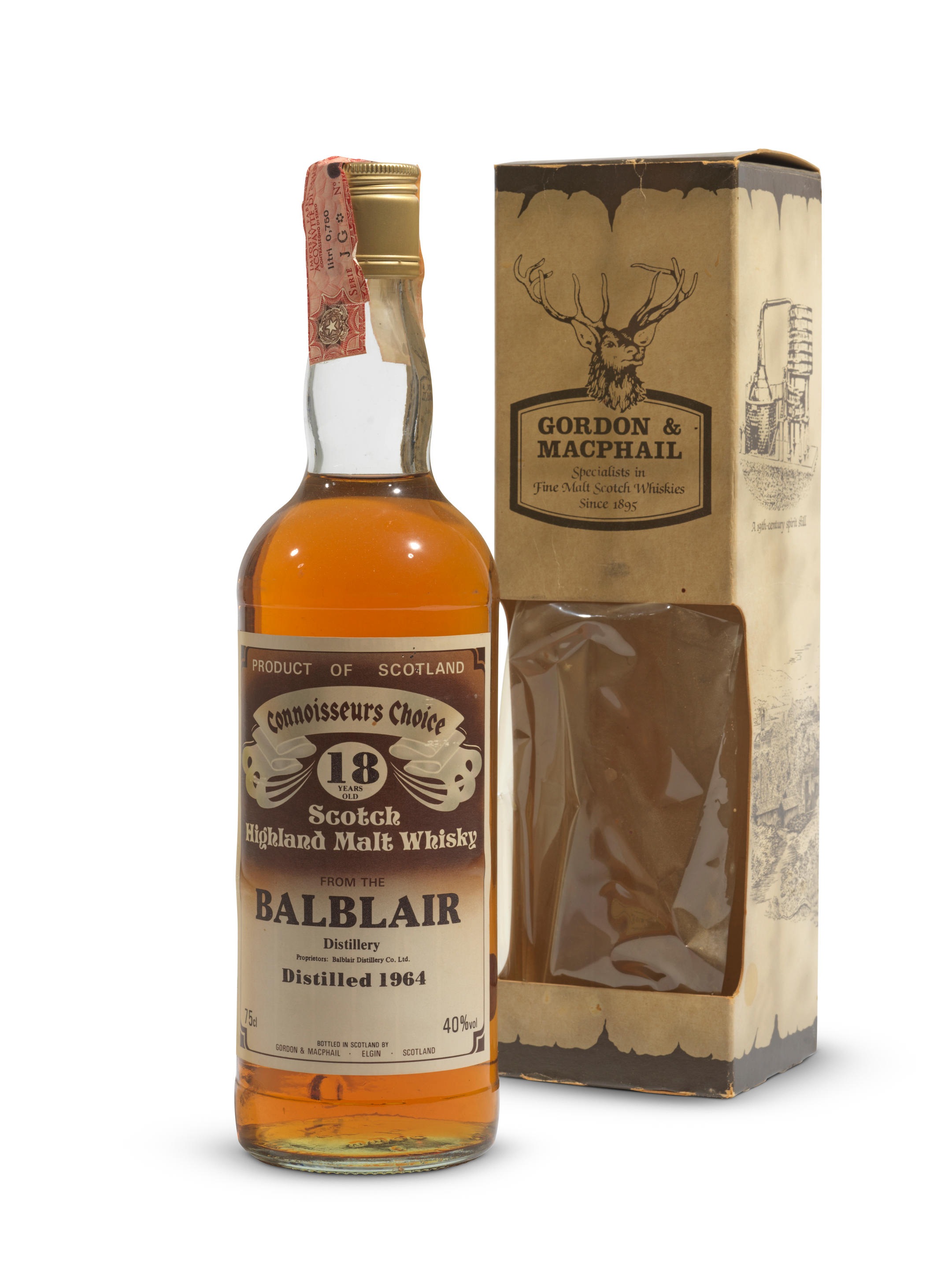 Appraisal: BALBLAIR- YEAR OLD- Balblair- year old- Connoisseurs Choice bottled by