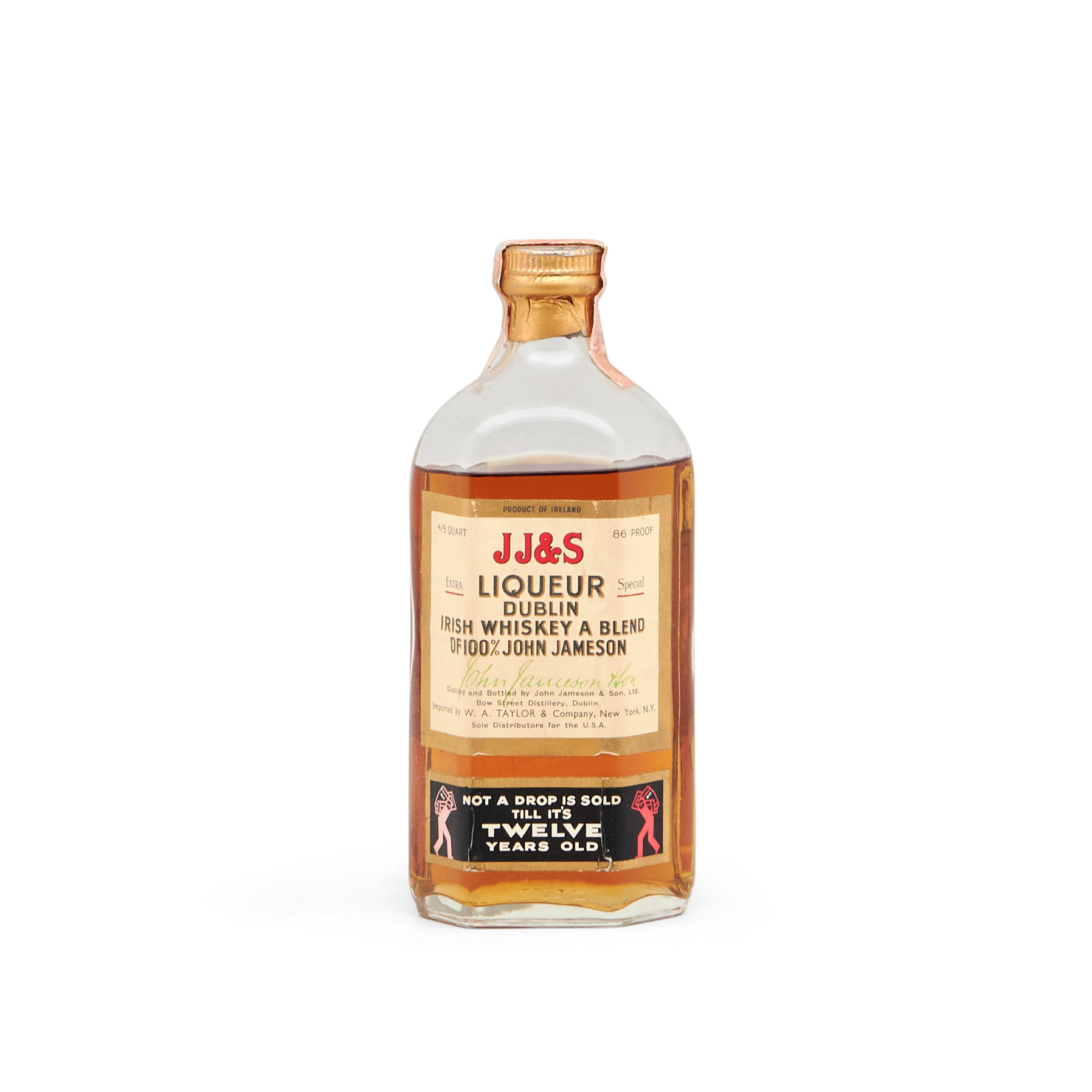 Appraisal: JAMESON VERY SPECIAL LIQUEUR WHISKEY YEARS OLD QT BOTTLE Jameson