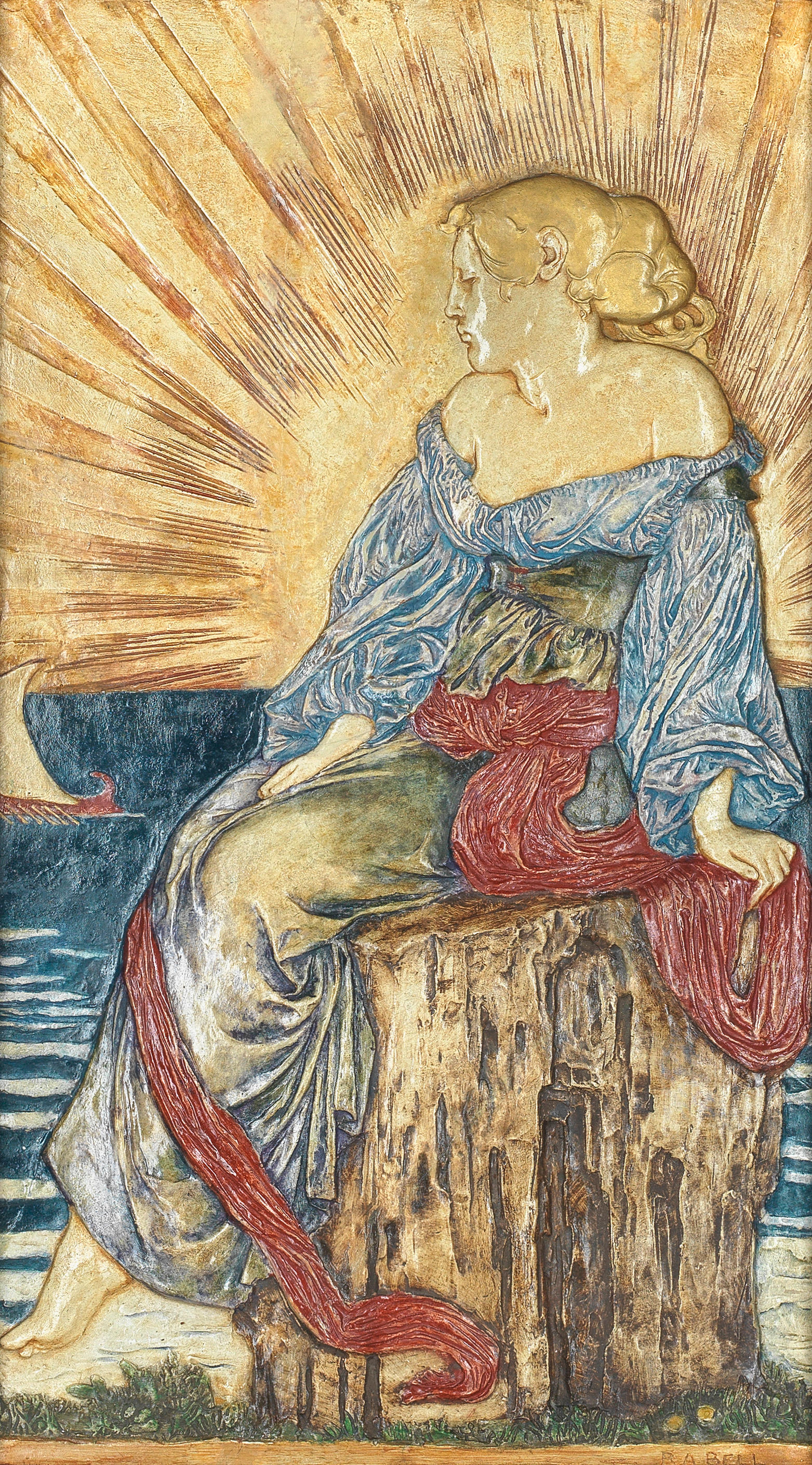 Appraisal: ROBERT ANNING BELL BRITISH - 'Ariadne' signed 'R A Bell'