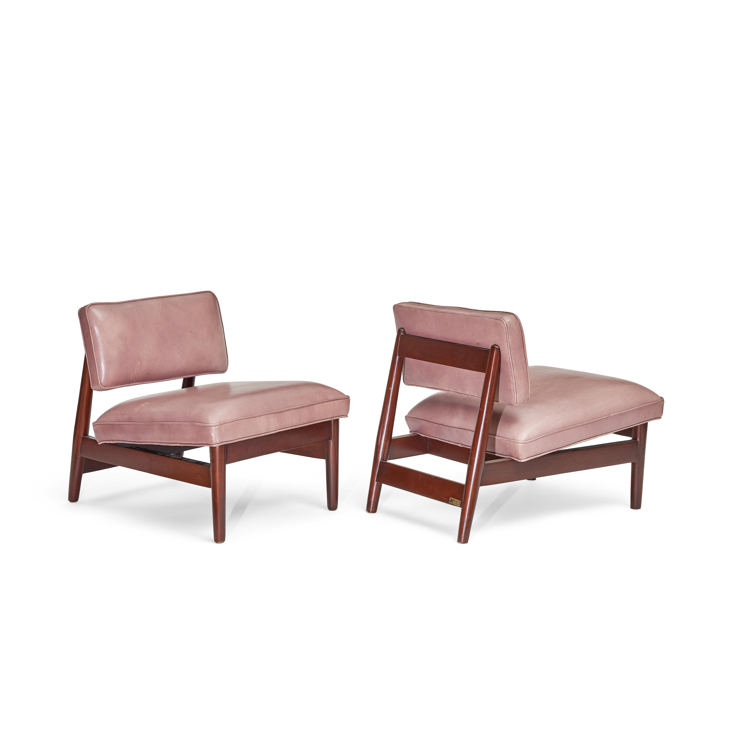 Appraisal: CLARA PORSET - ATTRIBUTED TO Pair of Chairs circa for