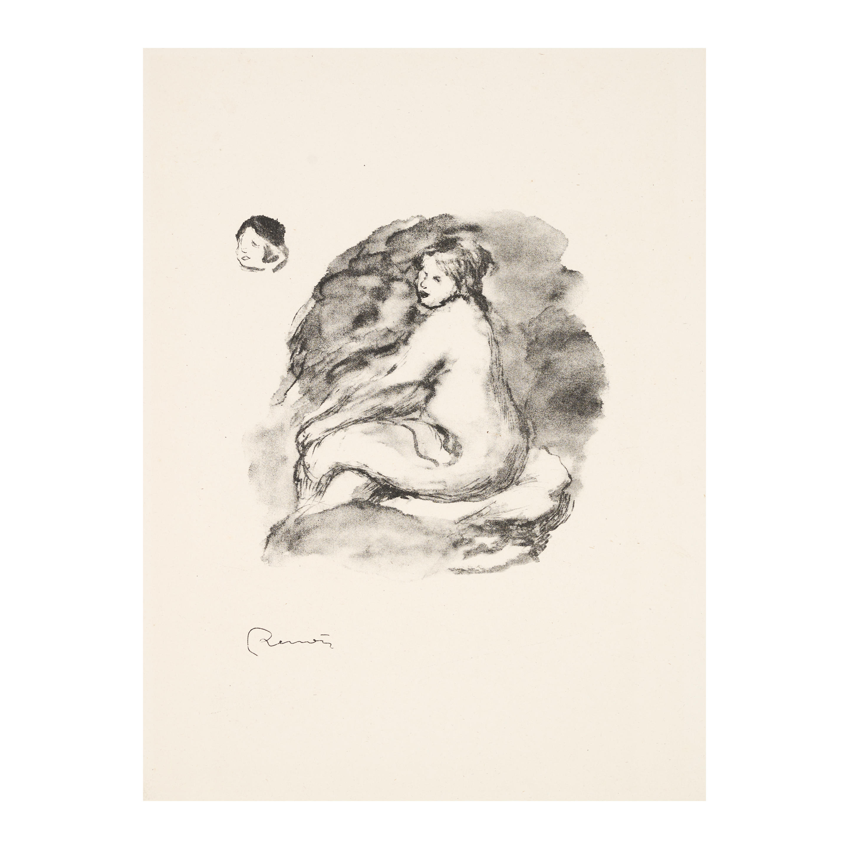 Appraisal: PIERRE AUGUSTE RENOIR - Douze lithographies originales de Pierre Auguste