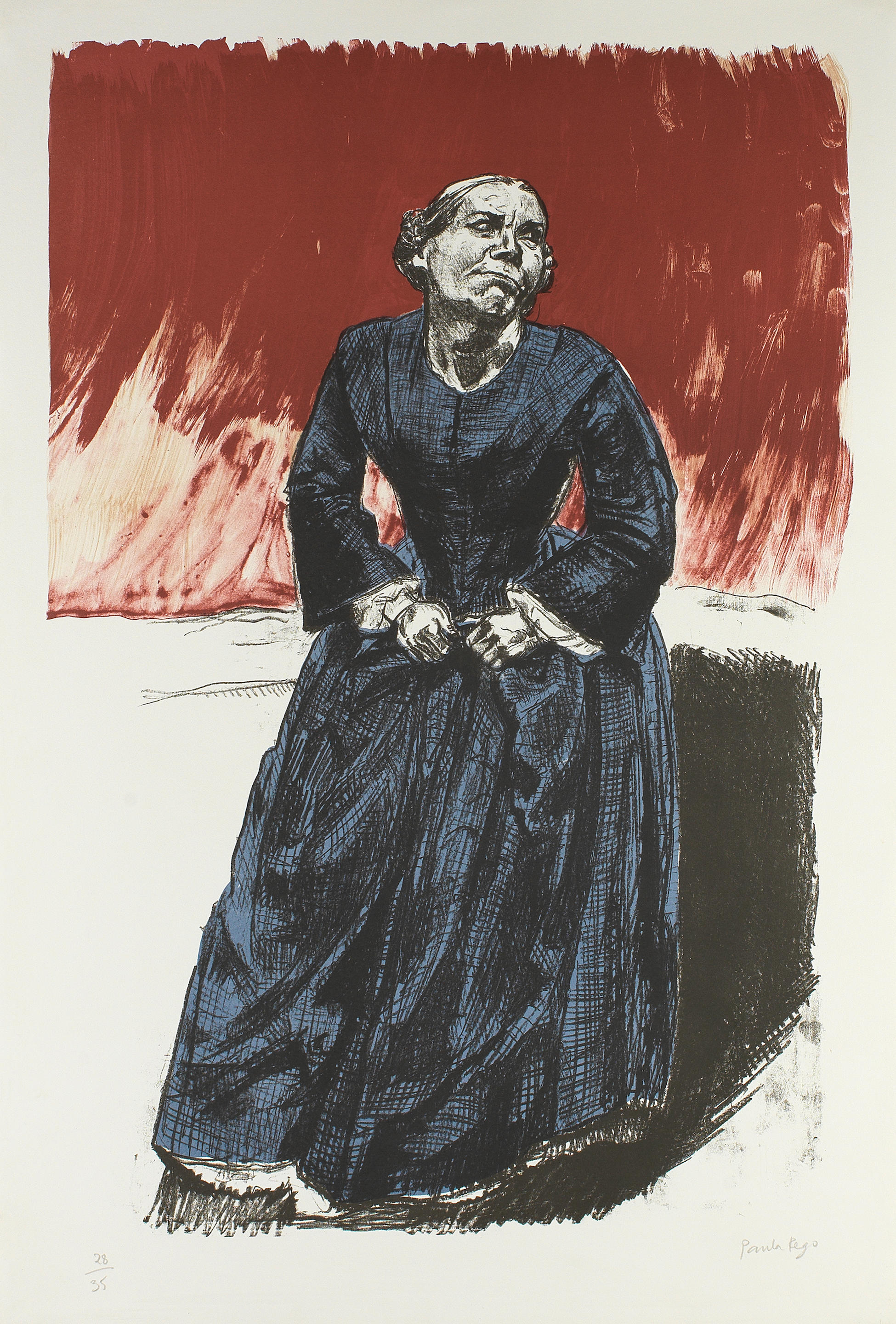 Appraisal: DAME PAULA REGO R A BRITISH - Come to Me