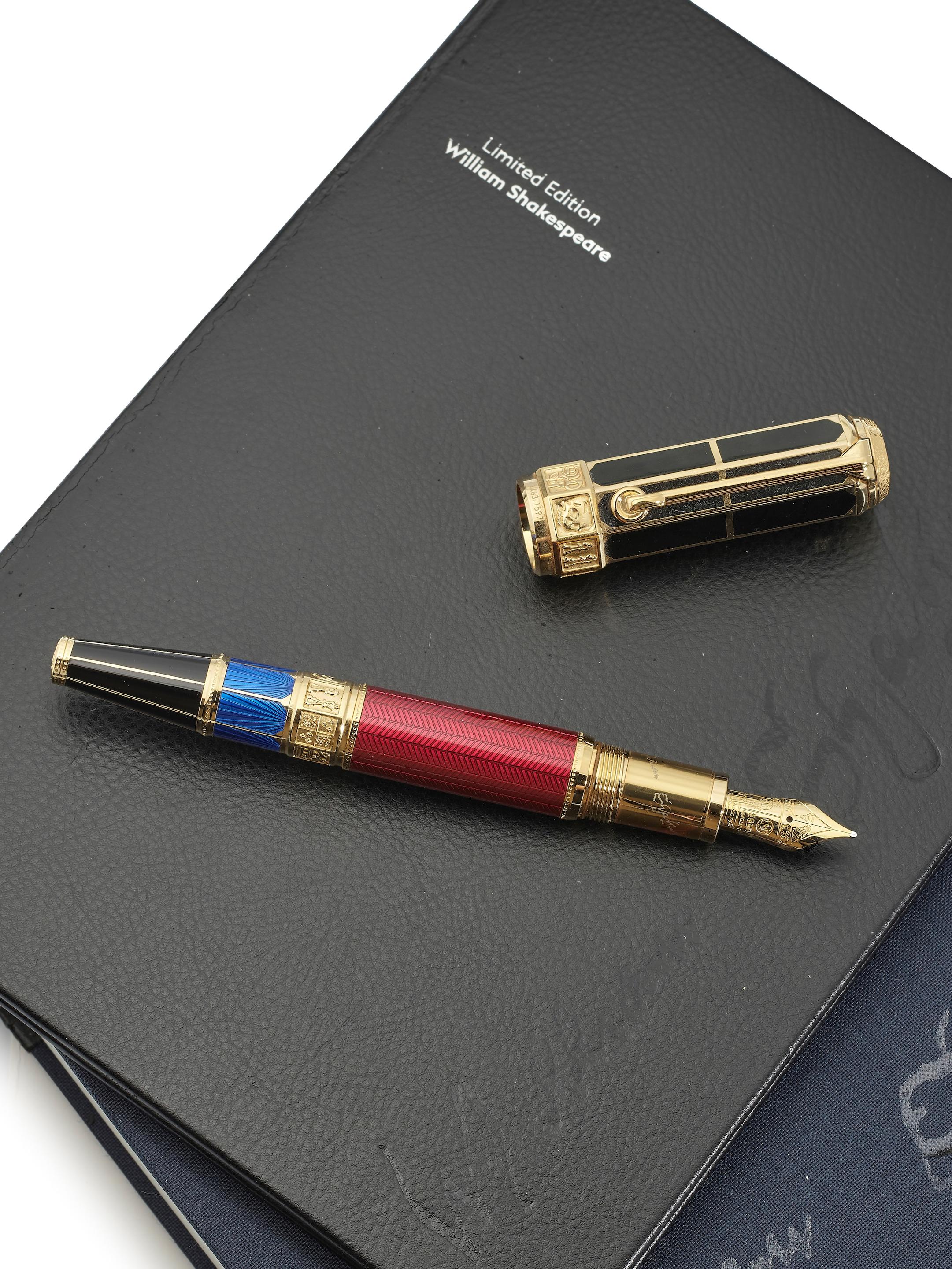 Appraisal: MONTBLANC WILLIAM SHAKESPARE REF A LIMITED EDITION WRITER SERIES FOUNTAIN