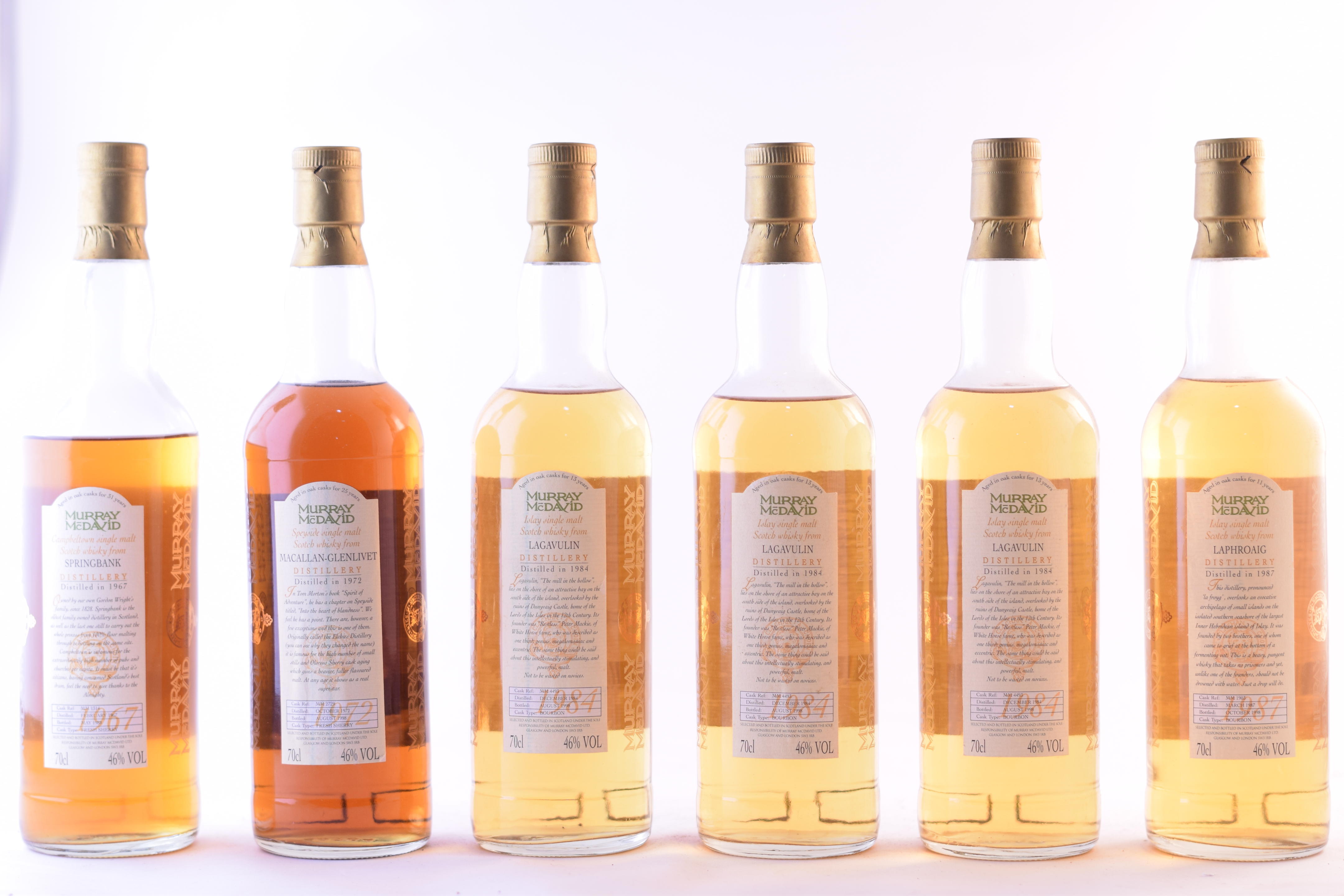 Appraisal: SPRINGBANK- YEAR OLD- MACALLAN GLENLIVET- YEAR OLD- LAGAVULIN- YEAR OLD-