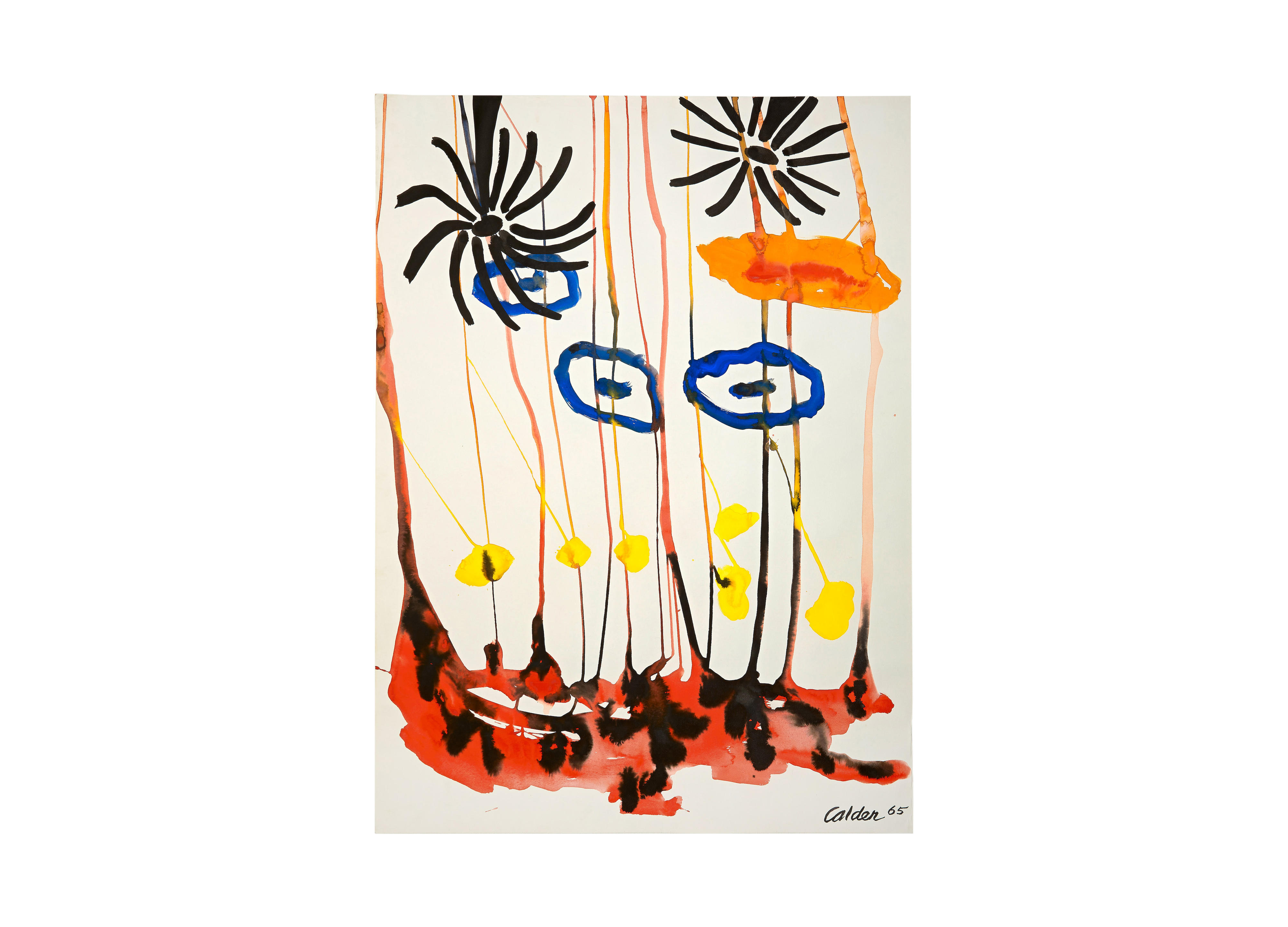 Appraisal: ALEXANDER CALDER AMERICAN - Window Box signed and dated 'Calder