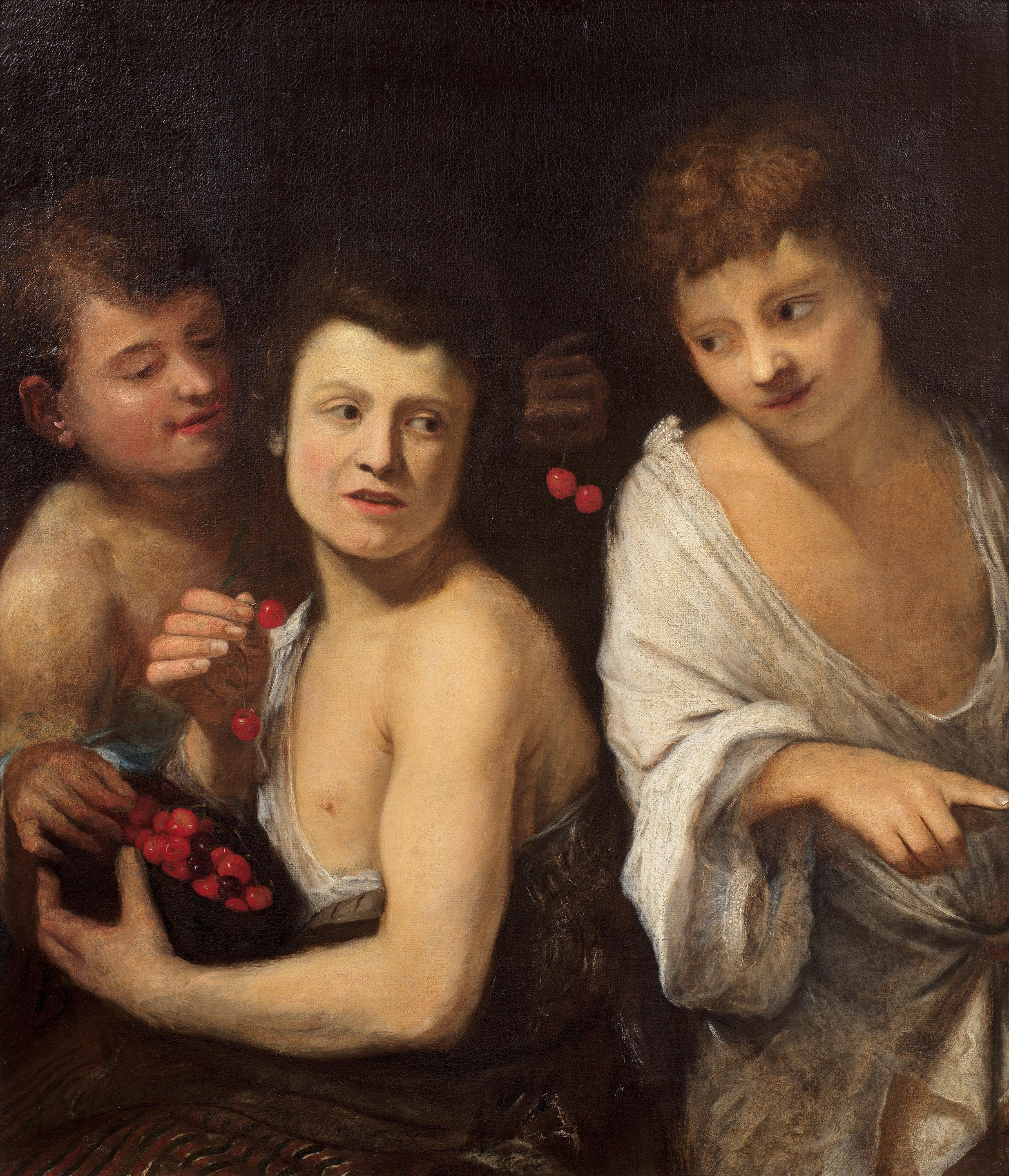 Appraisal: STUDIO OF MICHAEL SWEERTS BRUSSELS - GOA Three boys with