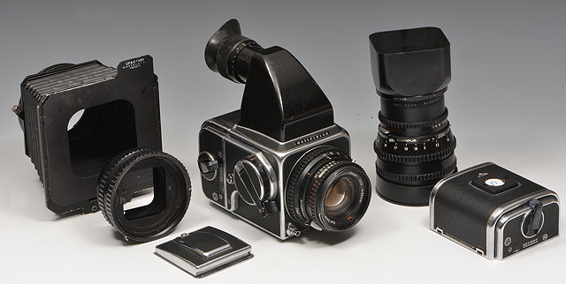 Appraisal: A HASSELBLAD C M NO UE with black finish a