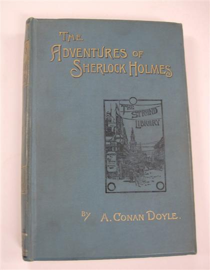 Appraisal: vol Doyle A Conan The Adventures of Sherlock Holmes London