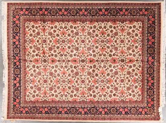 Appraisal: Indo Sarouk rug India modern x Estimate -