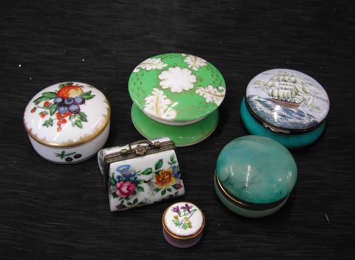 Appraisal: Interesting Collection of Five Boxes consisting of a Crummles and